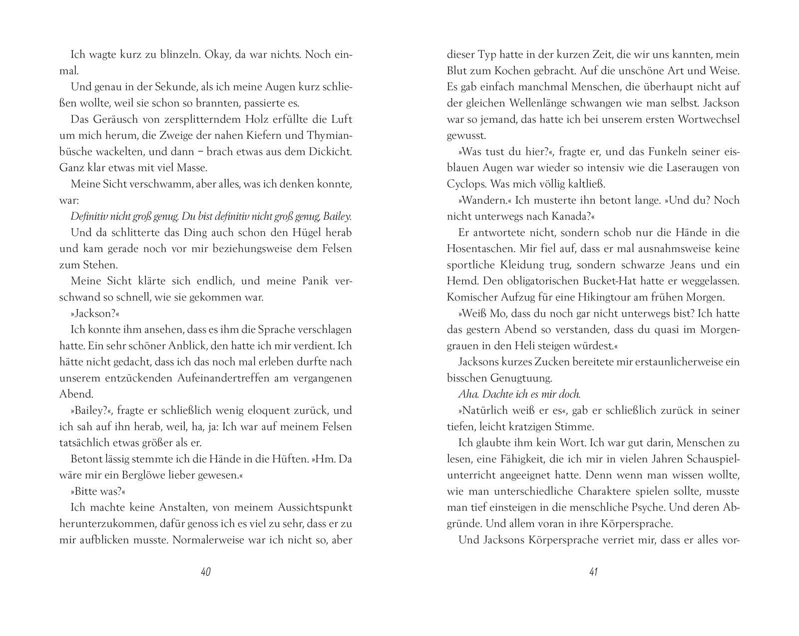 Beispielinhalt (Bild) Lucky -  Was ich dir sagen will