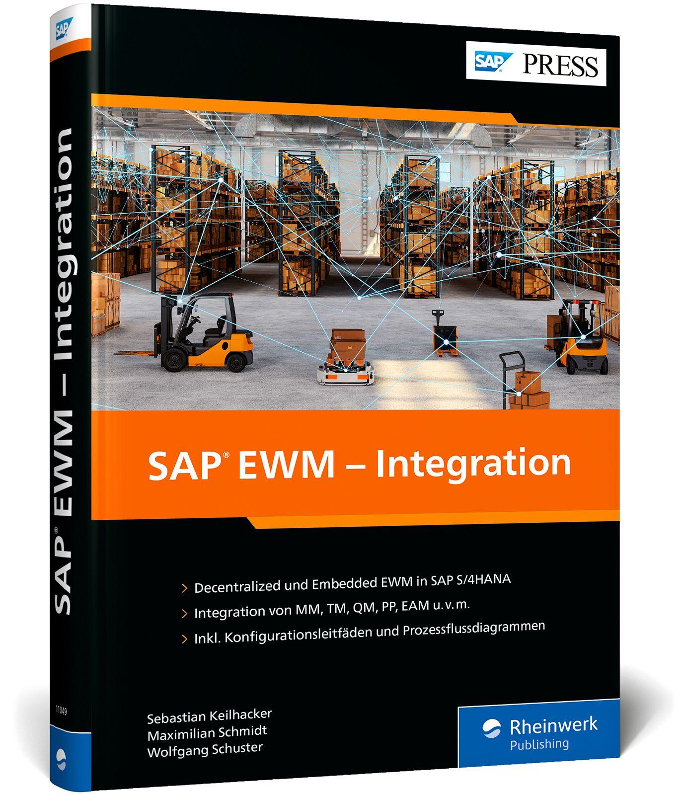 Vorderes Coverbild SAP EWM - Integration