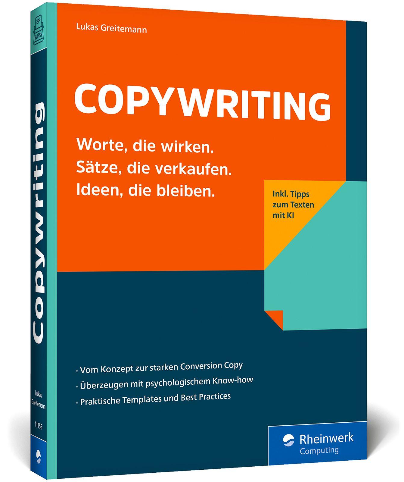 Vorderes Coverbild Copywriting