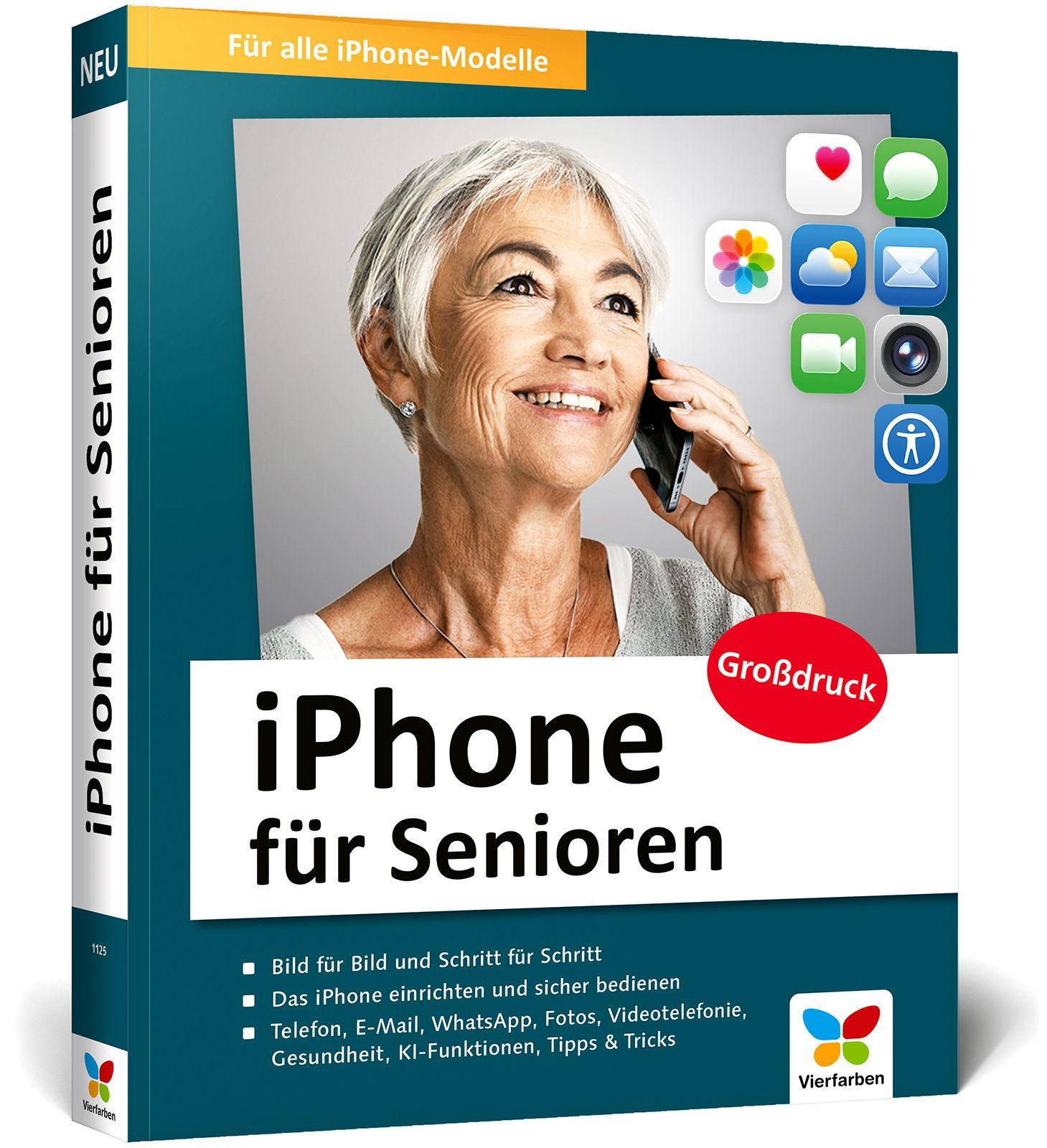 Vorderes Coverbild iPhone für Senioren