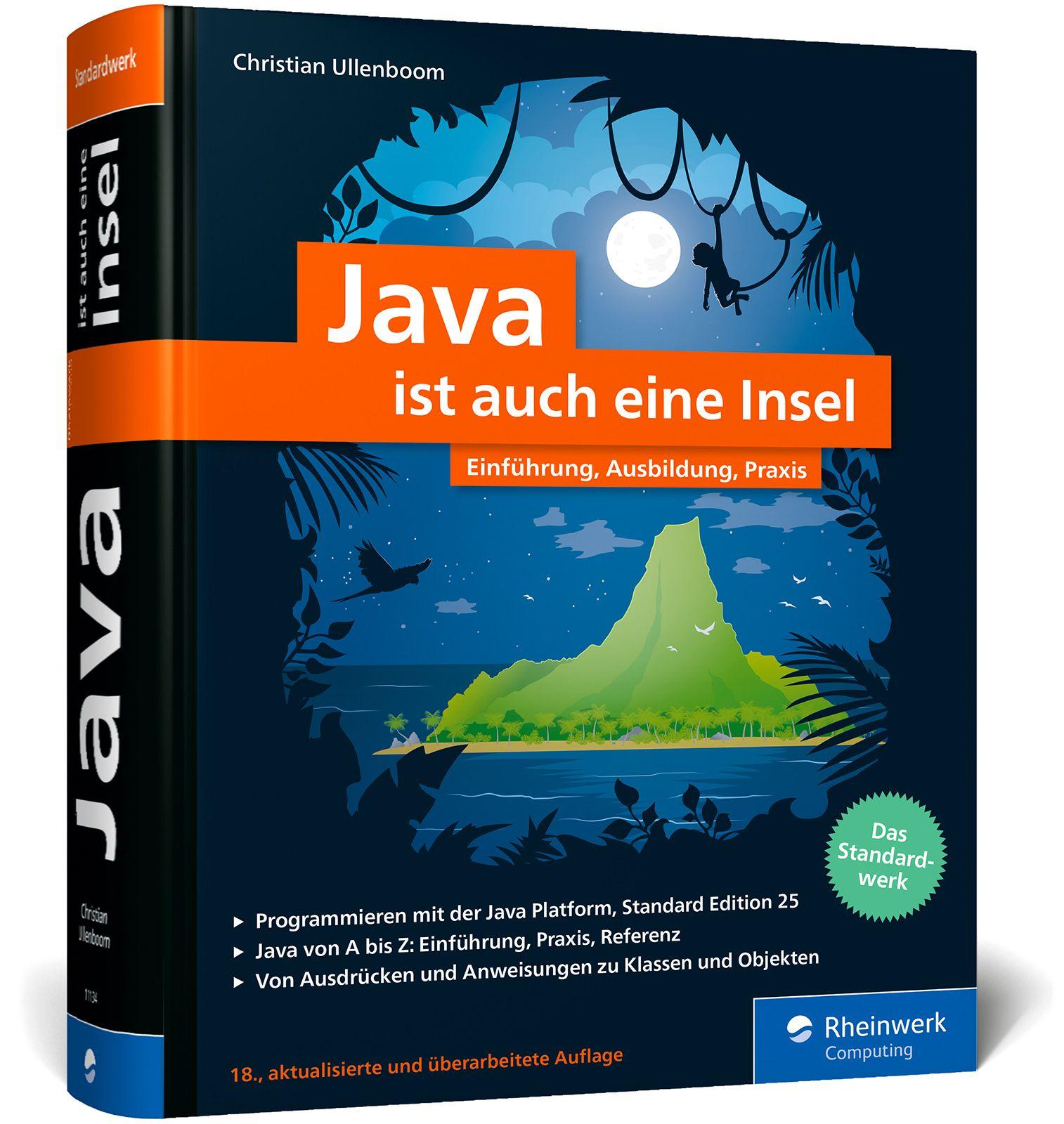 Vorderes Coverbild Java ist auch eine Insel