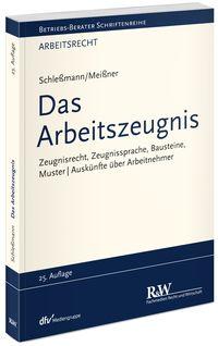 Vorderes Coverbild Das Arbeitszeugnis