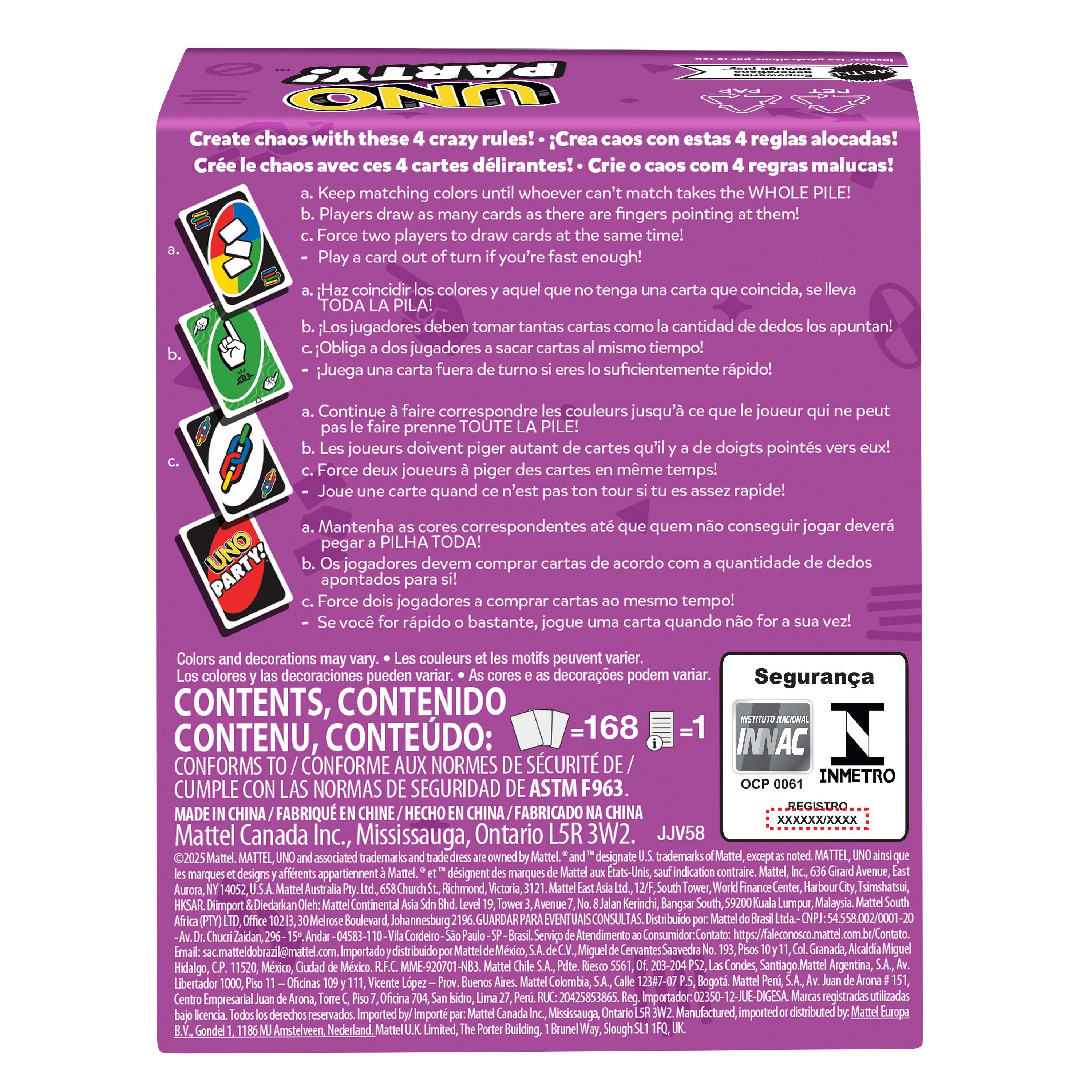 Beispielinhalt (Bild) UNO Party