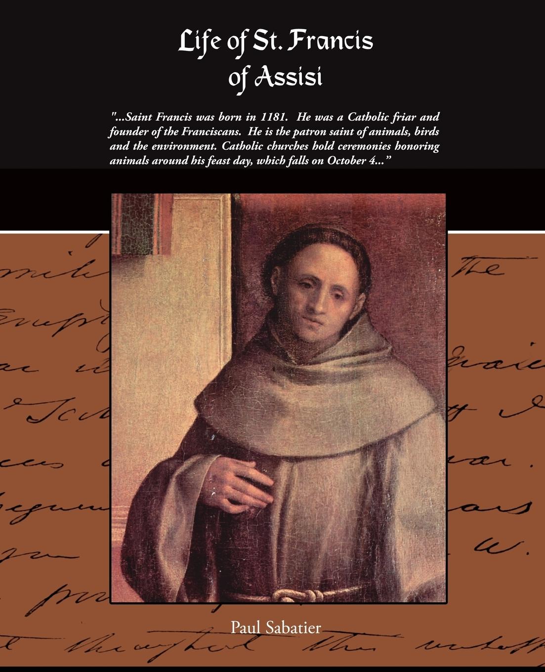 Vorderes Coverbild Life of St. Francis of Assisi