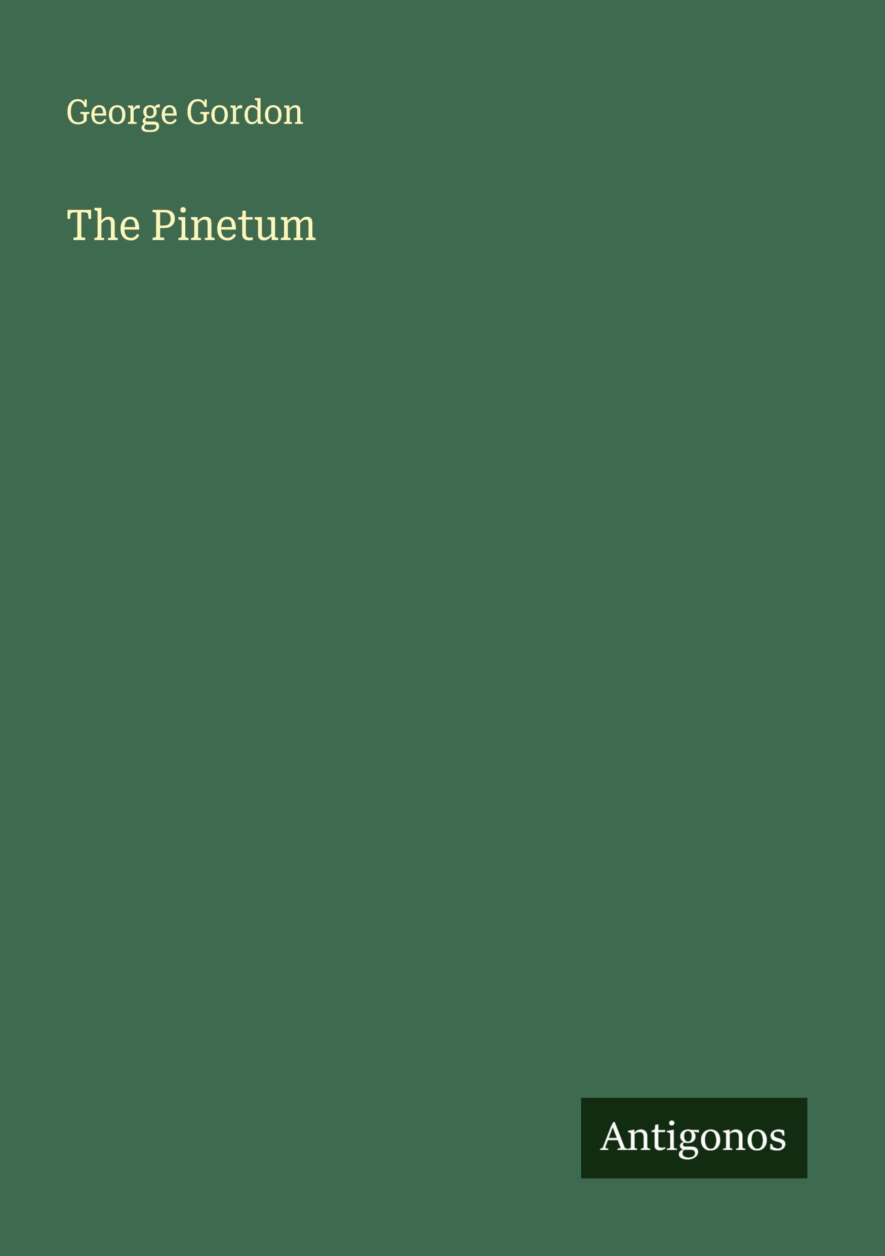 Vorderes Coverbild The Pinetum
