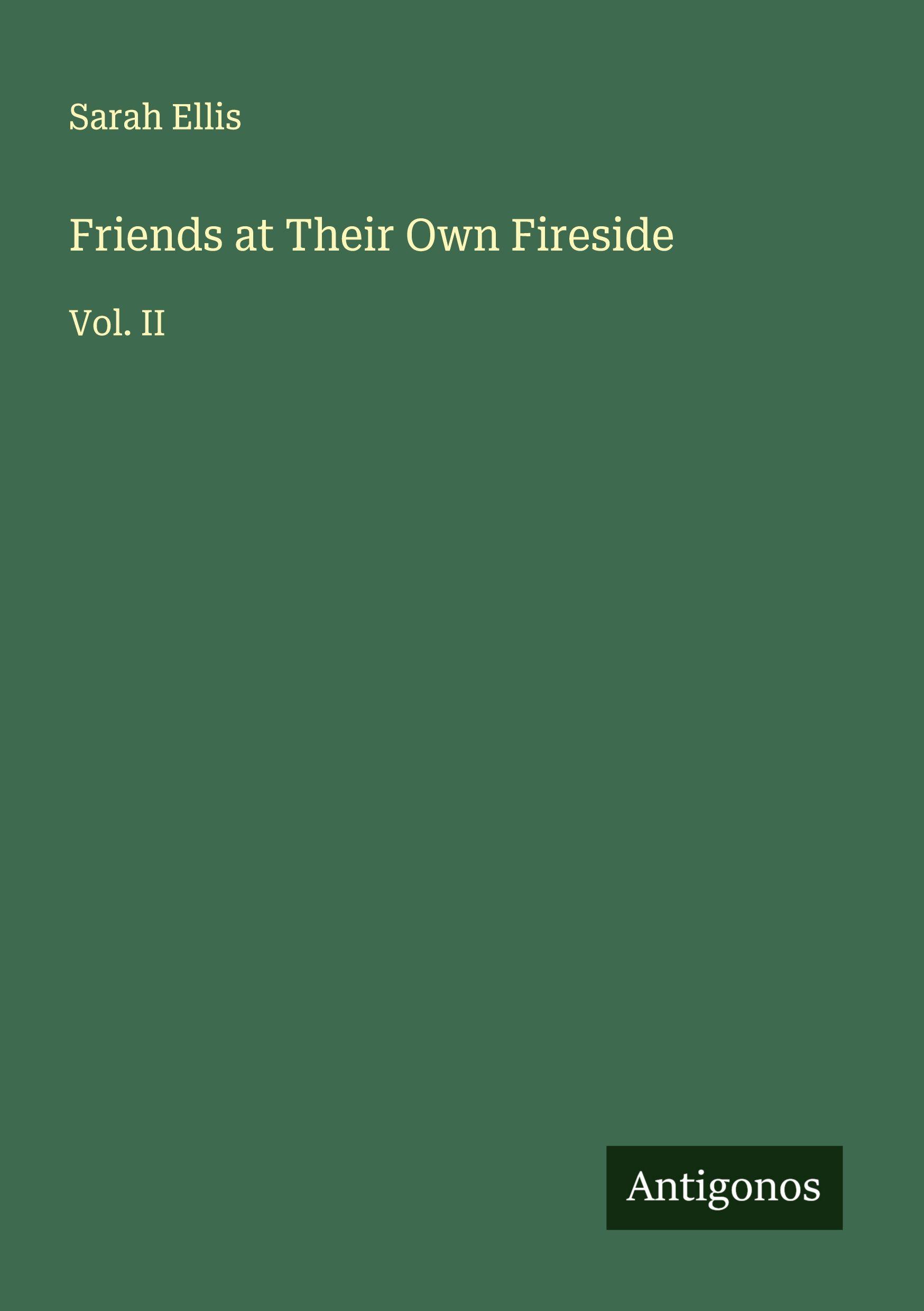 Vorderes Coverbild Friends at Their Own Fireside