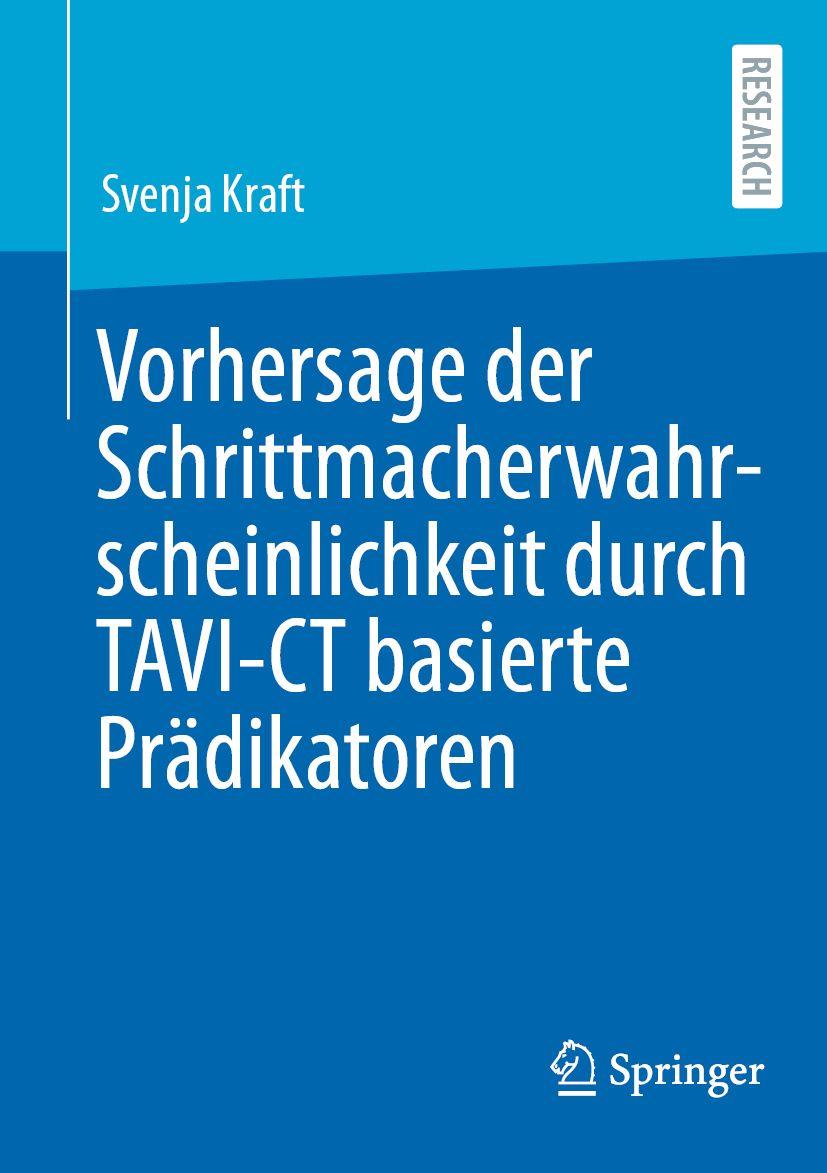 Vorderes Coverbild Vorhersage der Schrittmacherwahrscheinlichkeit durch TAVI-CT basierte Prädikatoren