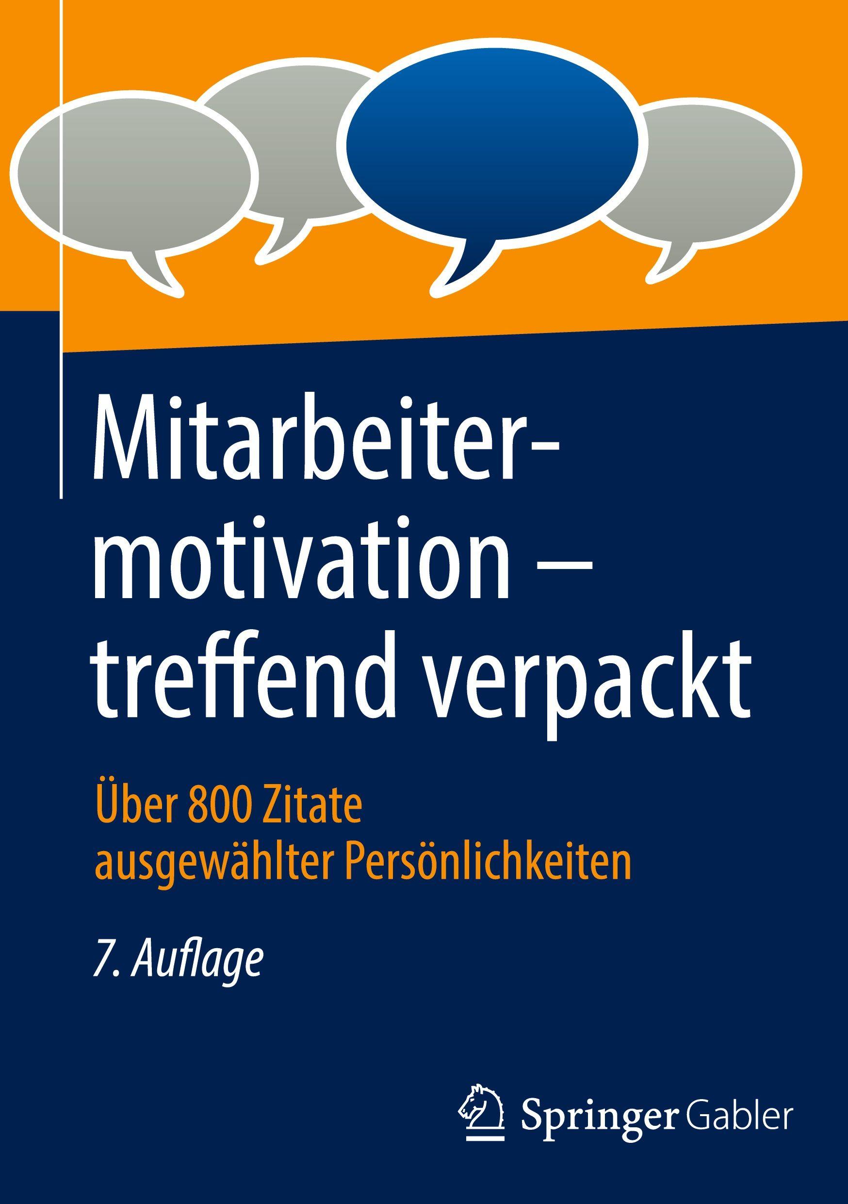 Vorderes Coverbild Mitarbeitermotivation - treffend verpackt
