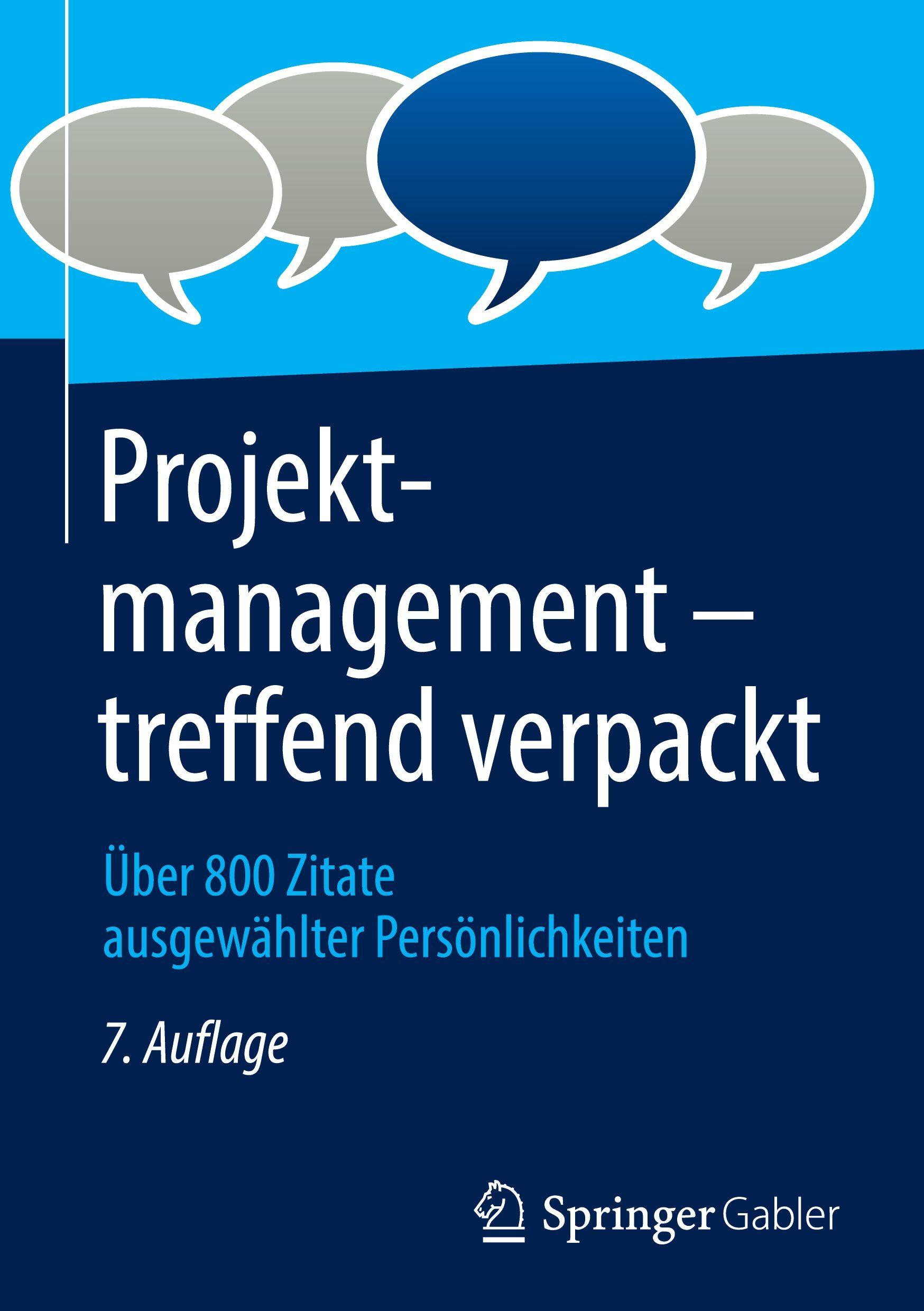 Vorderes Coverbild Projektmanagement - treffend verpackt