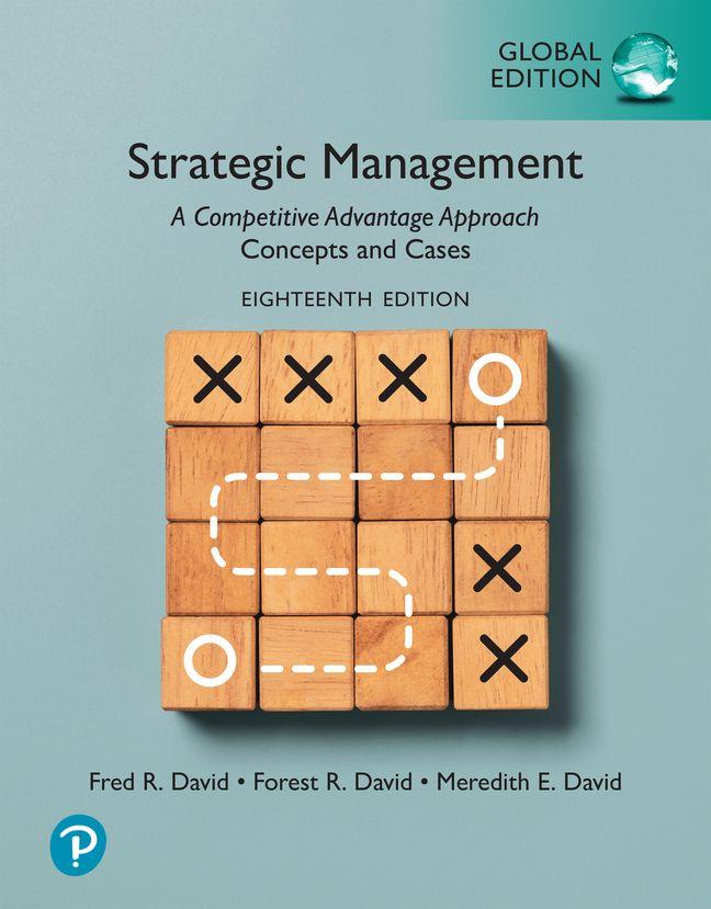 Vorderes Coverbild Strategic Management: A Competitive Advantage Approach, Concepts and Cases, Global Edition