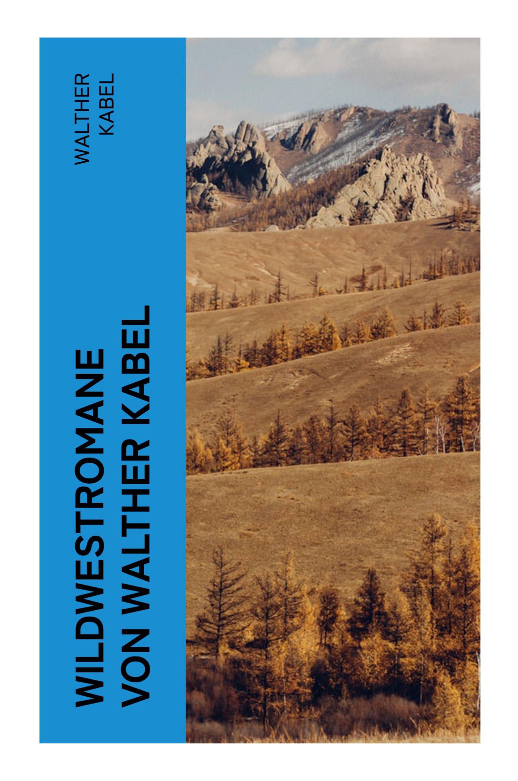 Vorderes Coverbild Wildwestromane von Walther Kabel
