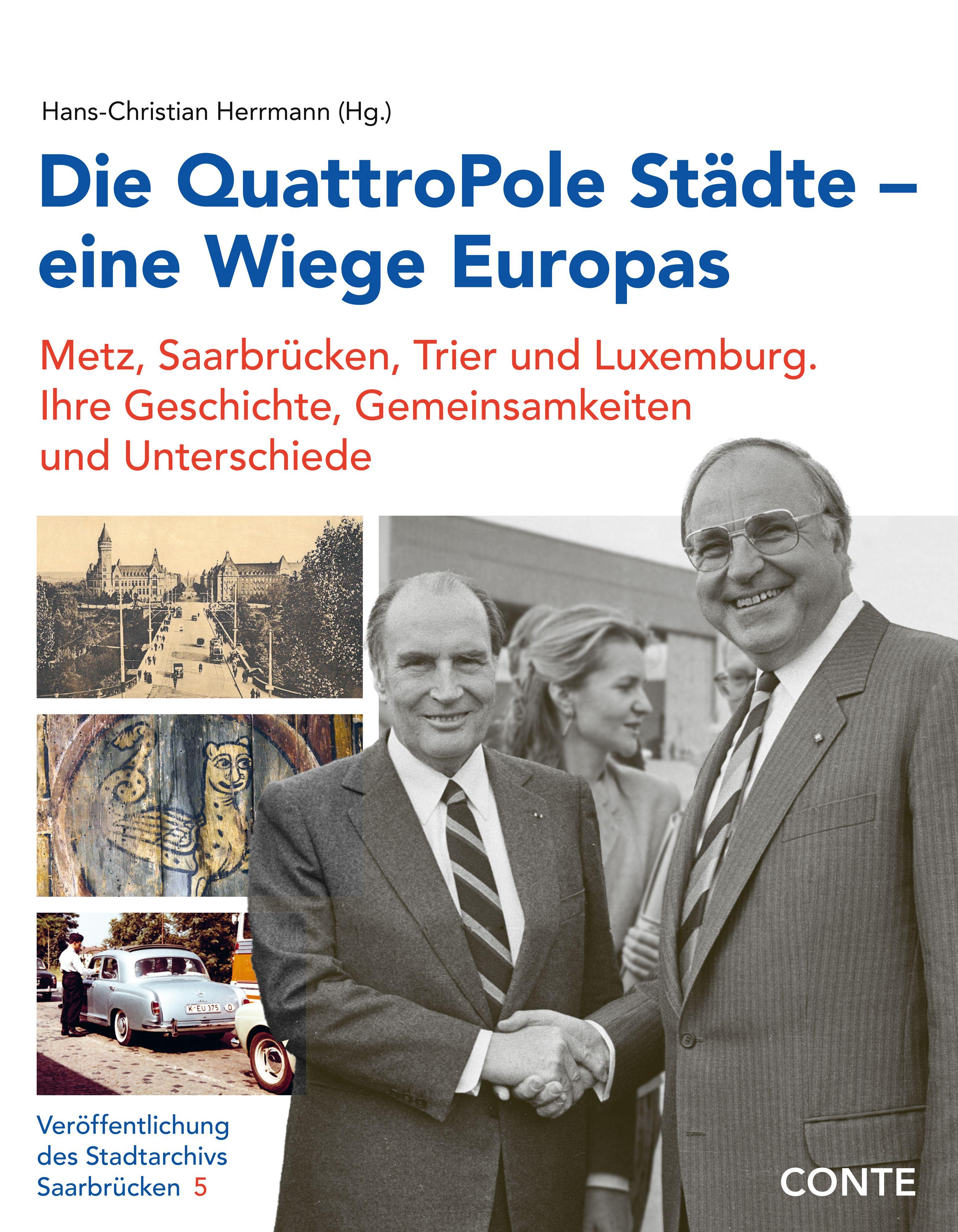 Vorderes Coverbild Die QuattroPole Städte - eine Wiege Europas