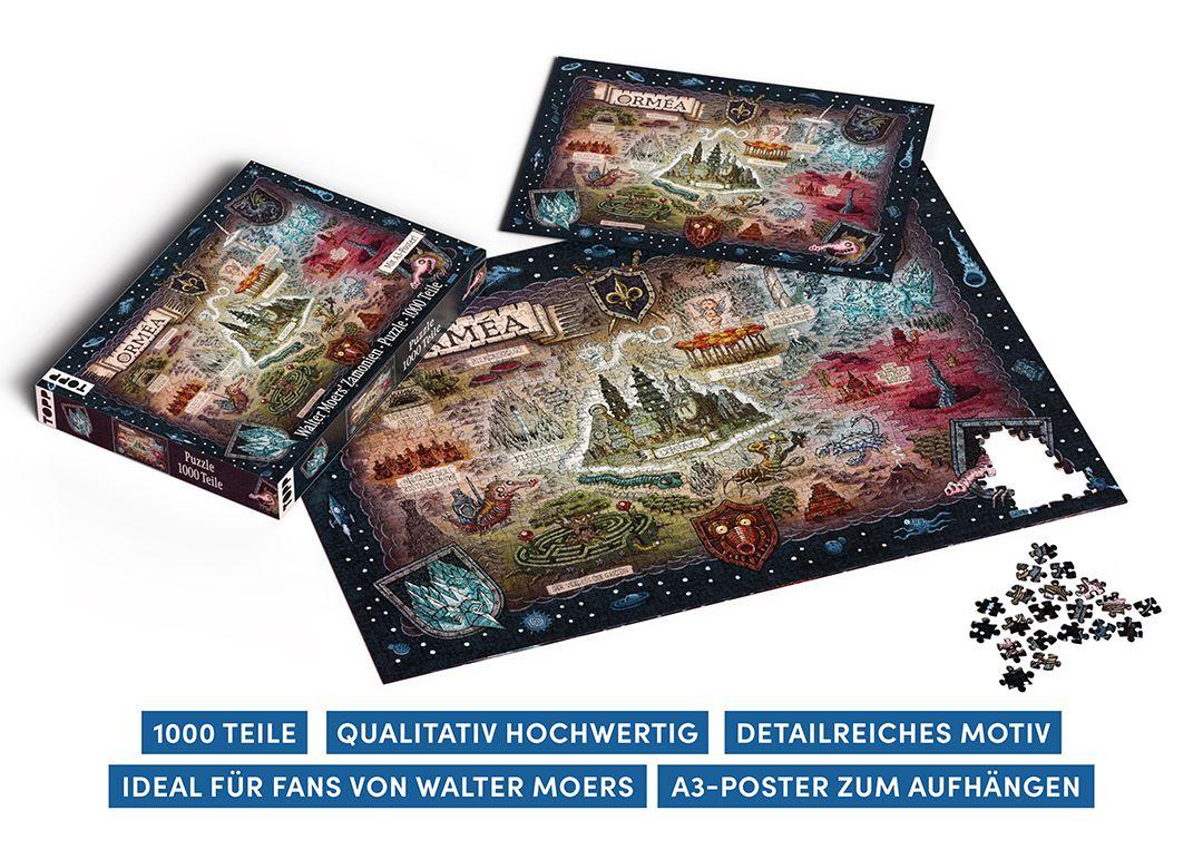 Beispielinhalt (Bild) Orméa - das offizielle Puzzle aus der Zamonien-Welt von Walter Moers