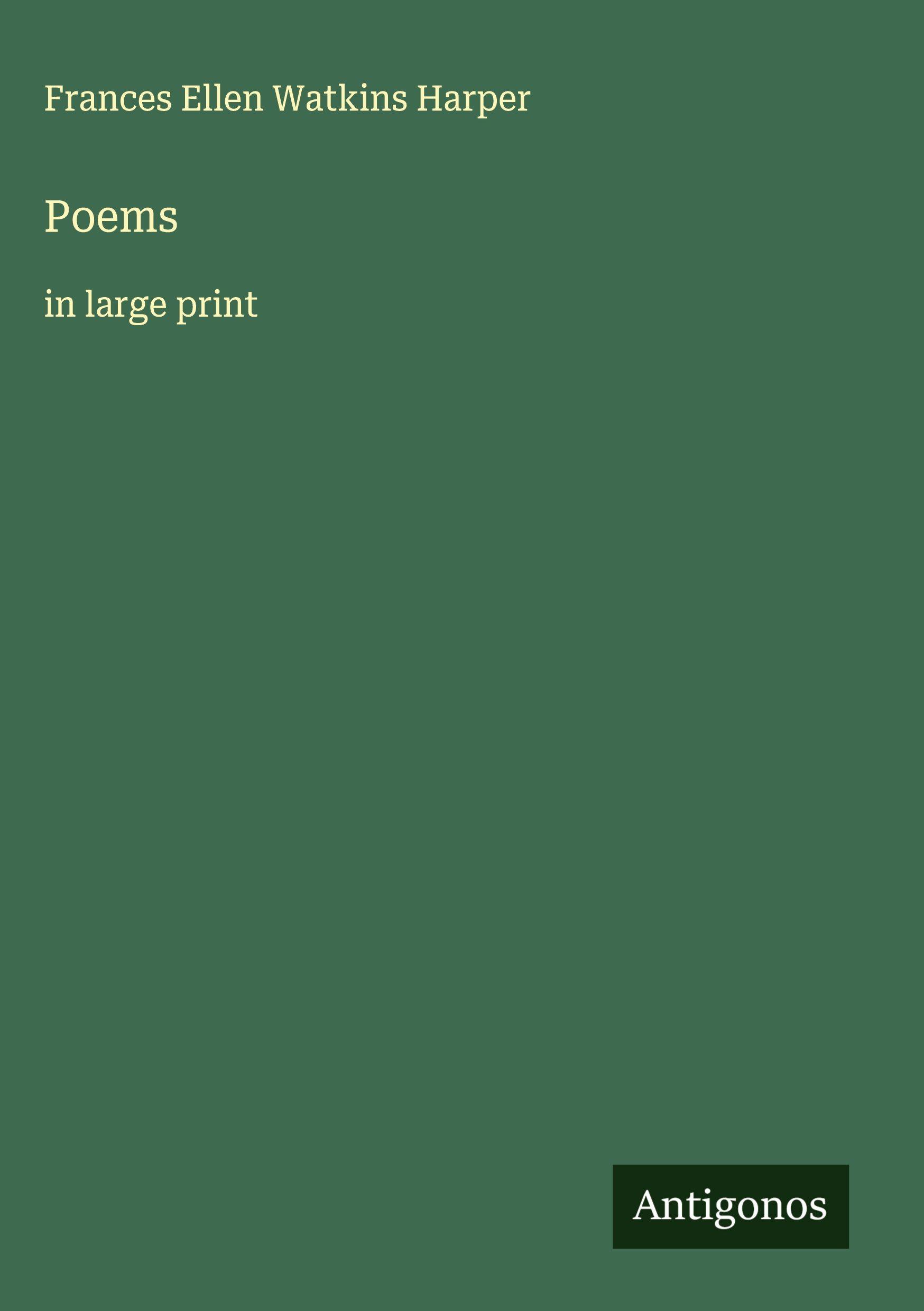 Vorderes Coverbild Poems