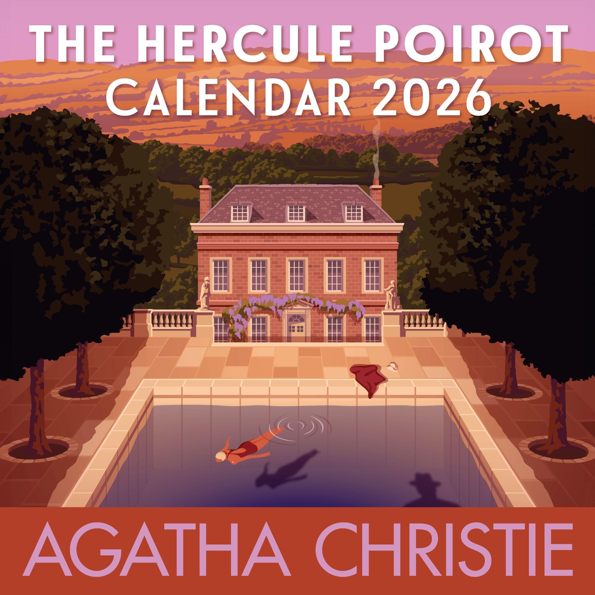 Vorderes Coverbild Agatha Christie's Hercule Poirot Calendar 2026