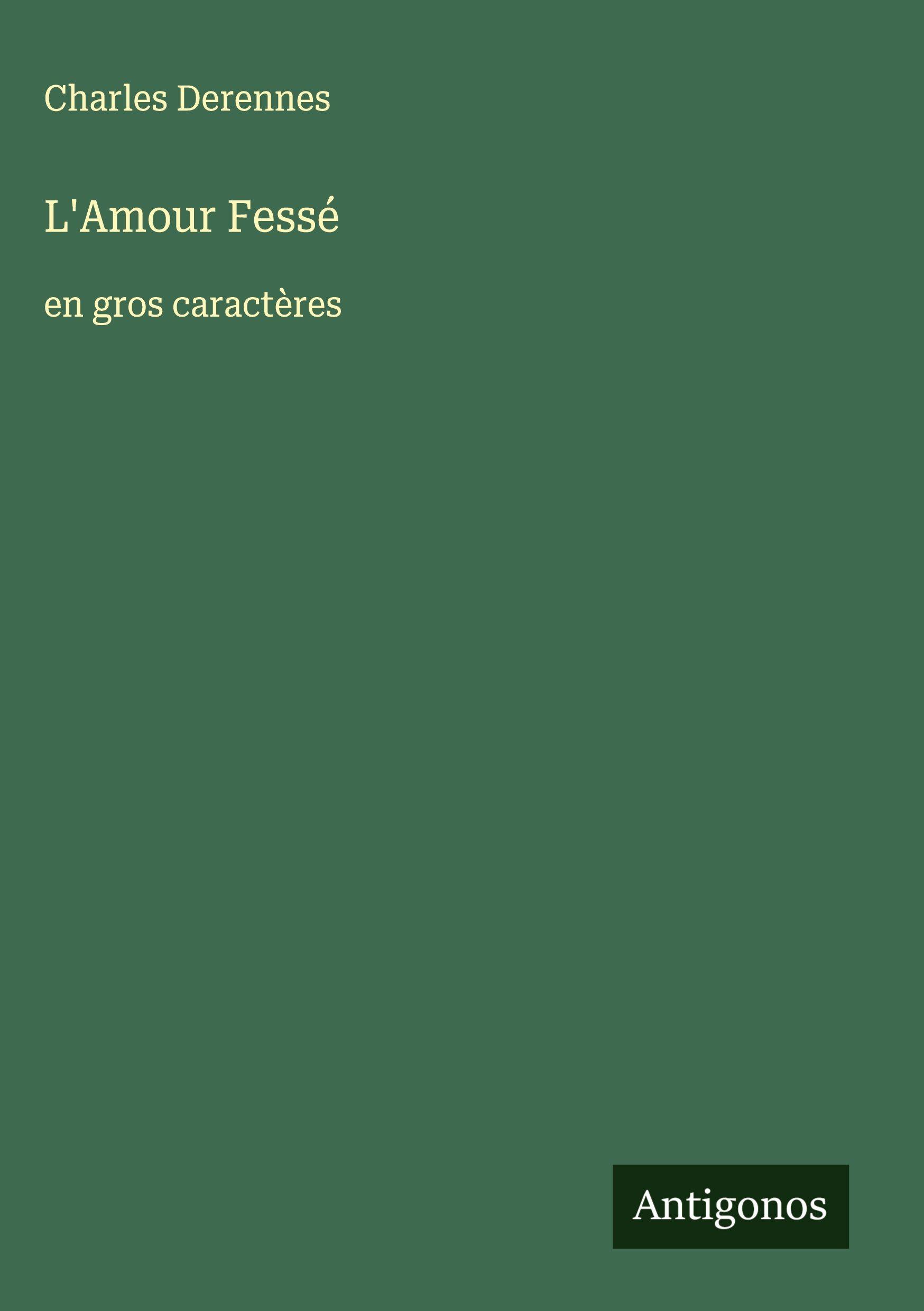 Vorderes Coverbild L'Amour Fessé