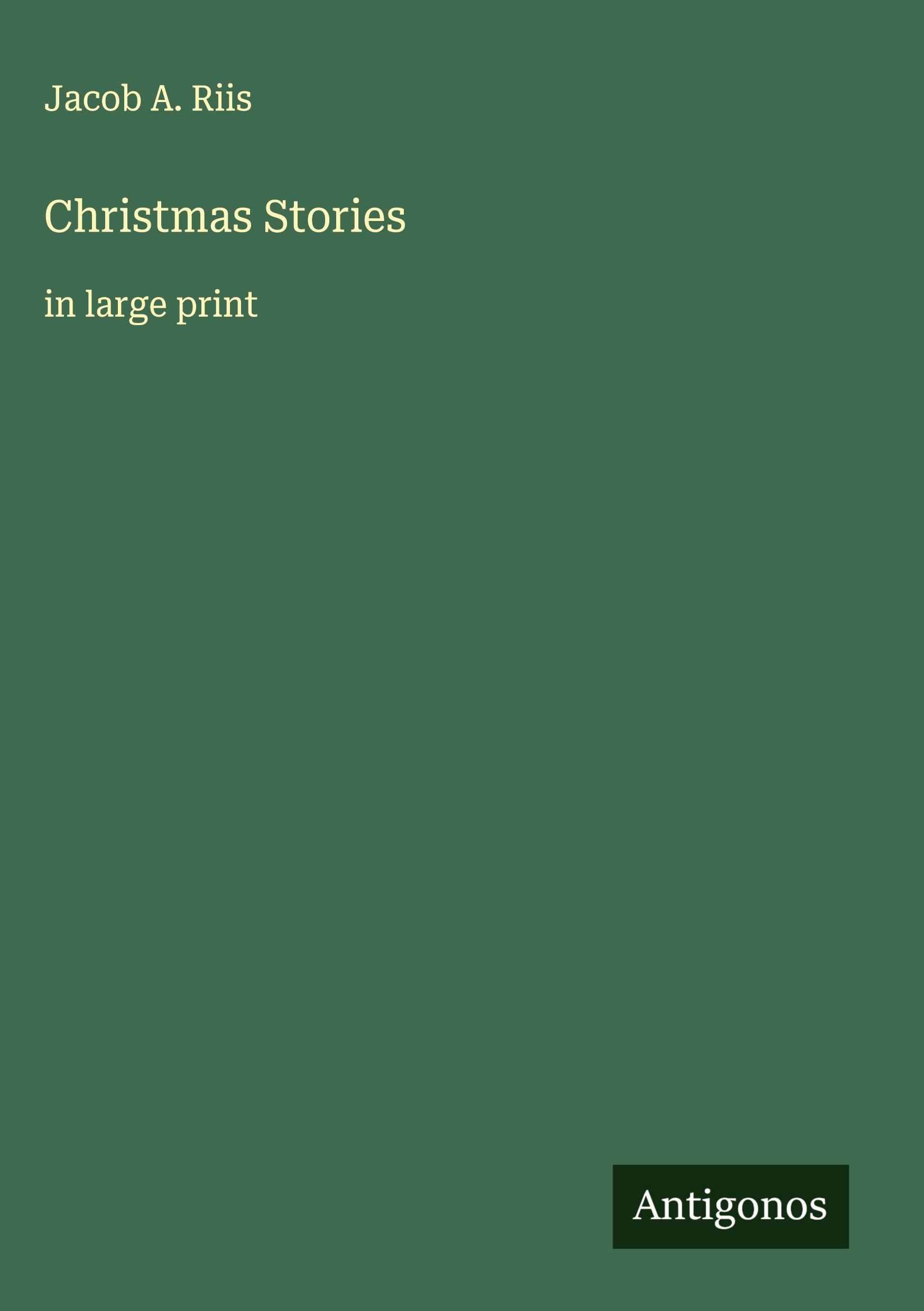Vorderes Coverbild Christmas Stories