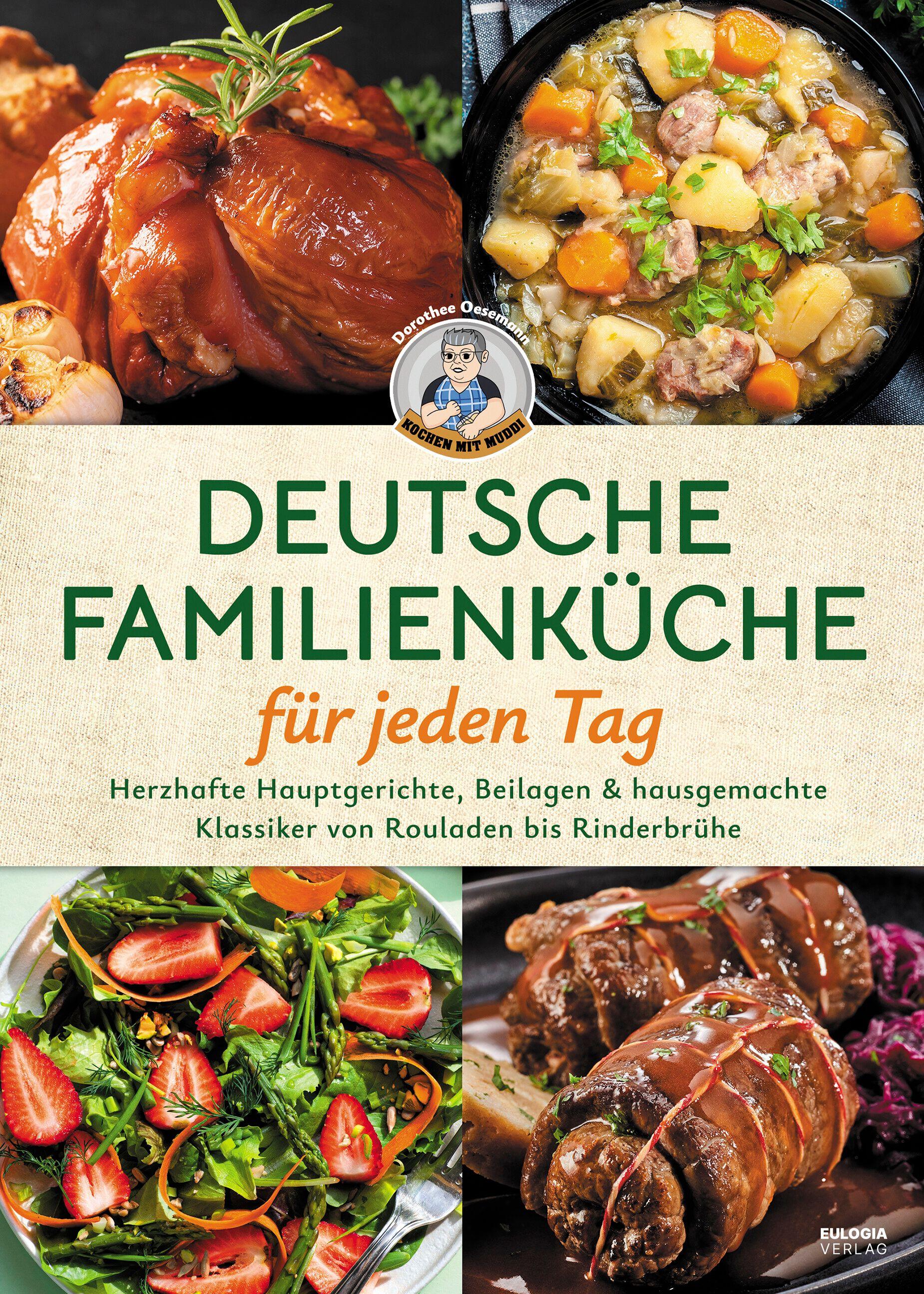 Vorderes Coverbild Deutsche Familienküche für jeden Tag