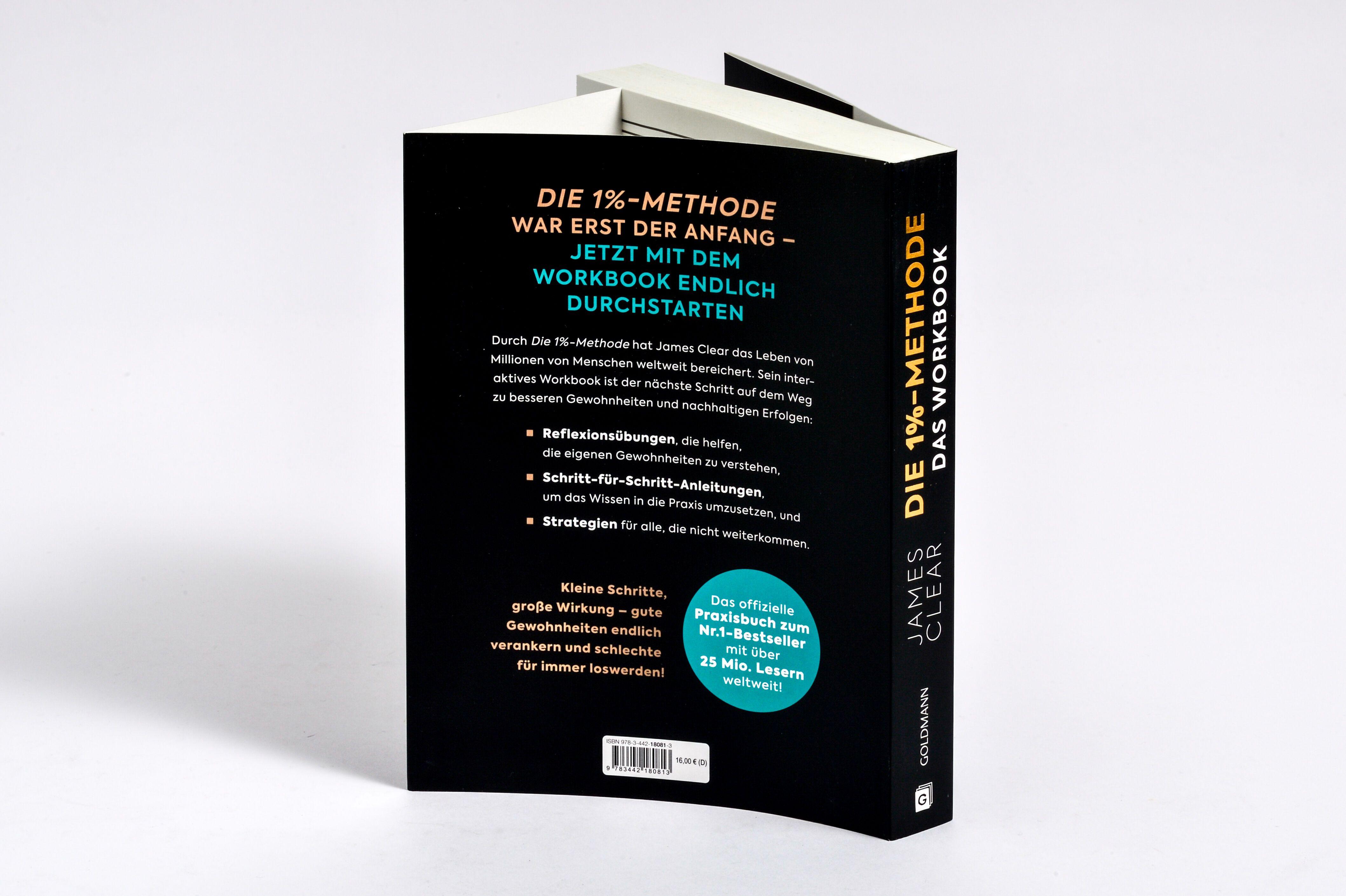 Beispielinhalt (Bild) Die 1%-Methode - das Workbook