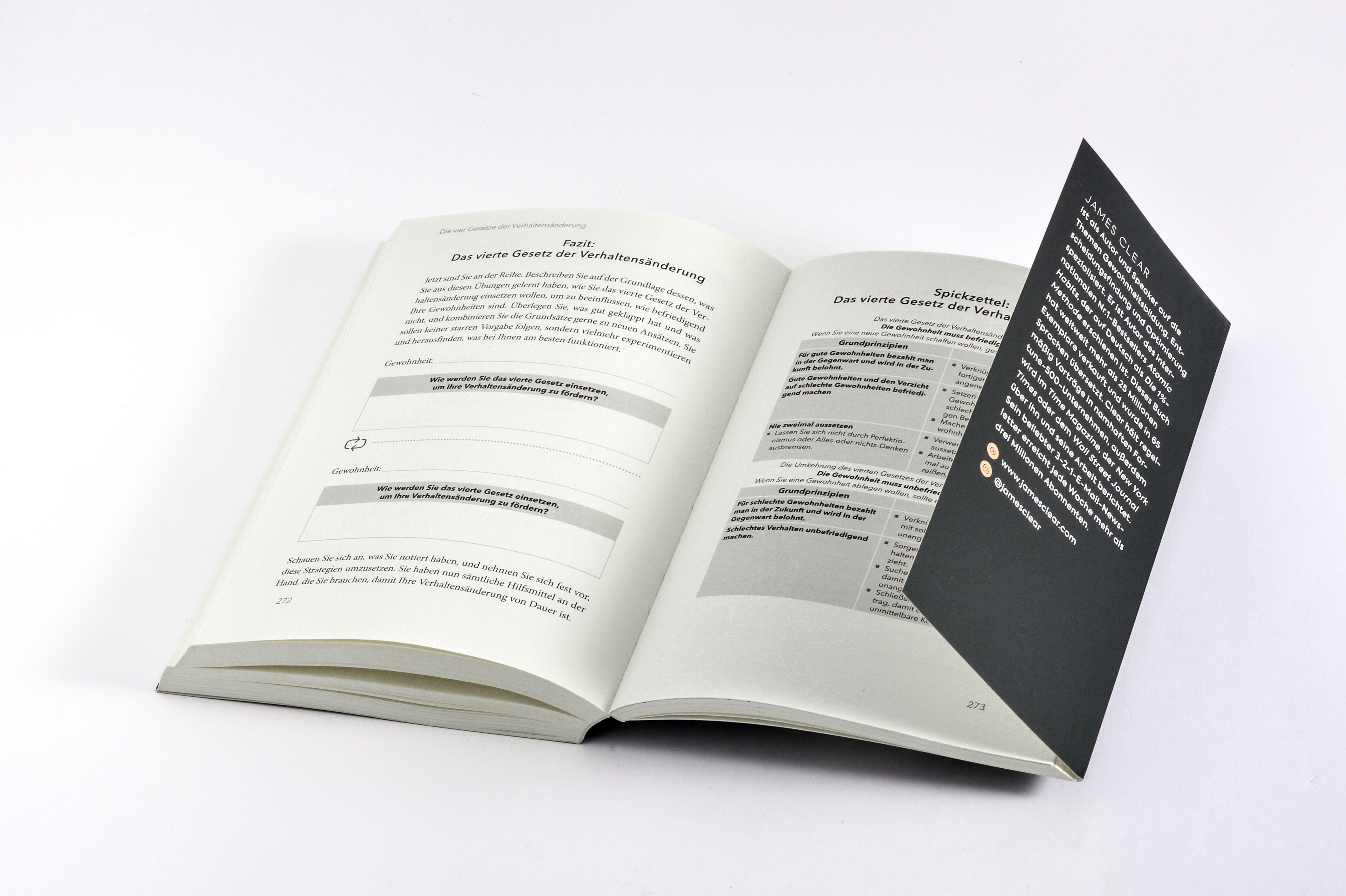 Beispielinhalt (Bild) Die 1%-Methode - das Workbook