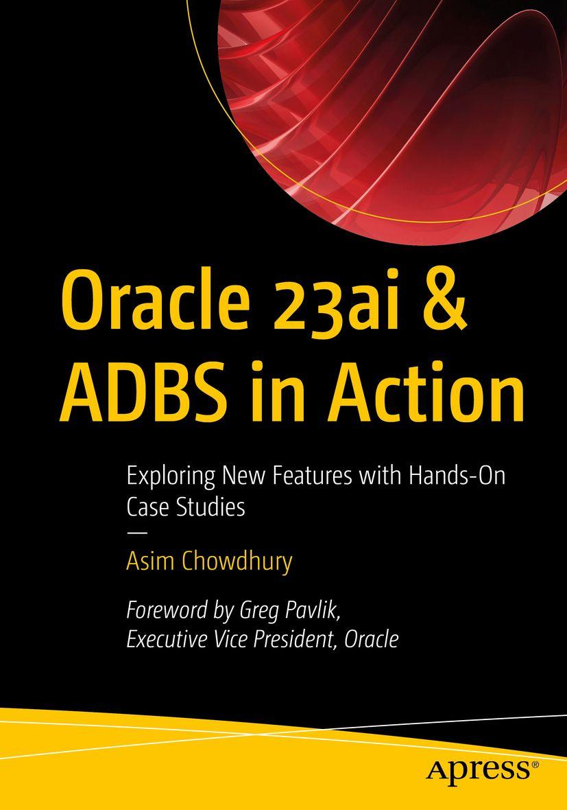 Vorderes Coverbild Oracle 23AI & ADBS in Action