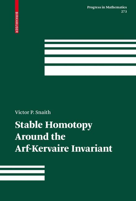 Vorderes Coverbild Stable Homotopy Around the Arf-Kervaire Invariant