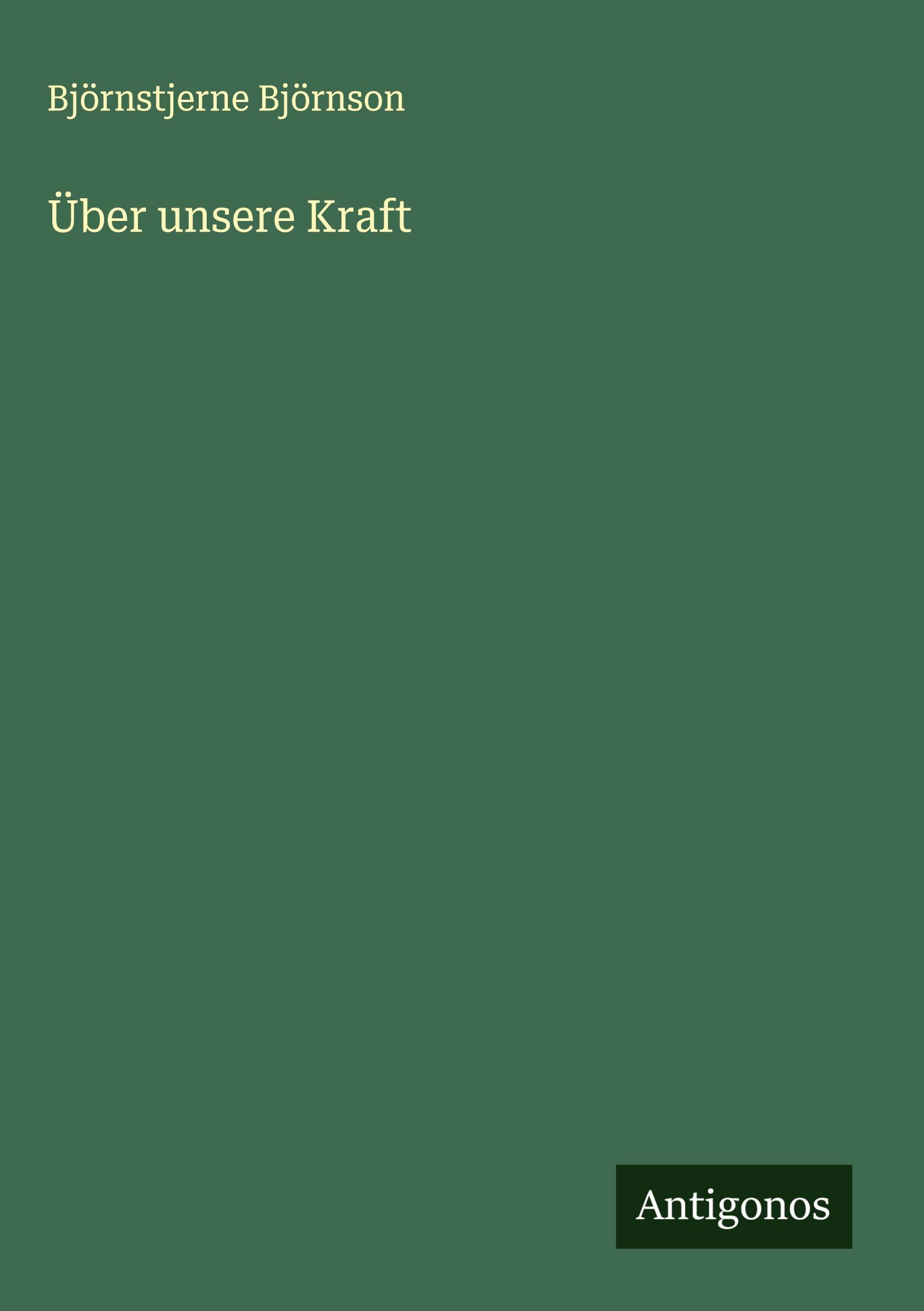 Vorderes Coverbild Über unsere Kraft