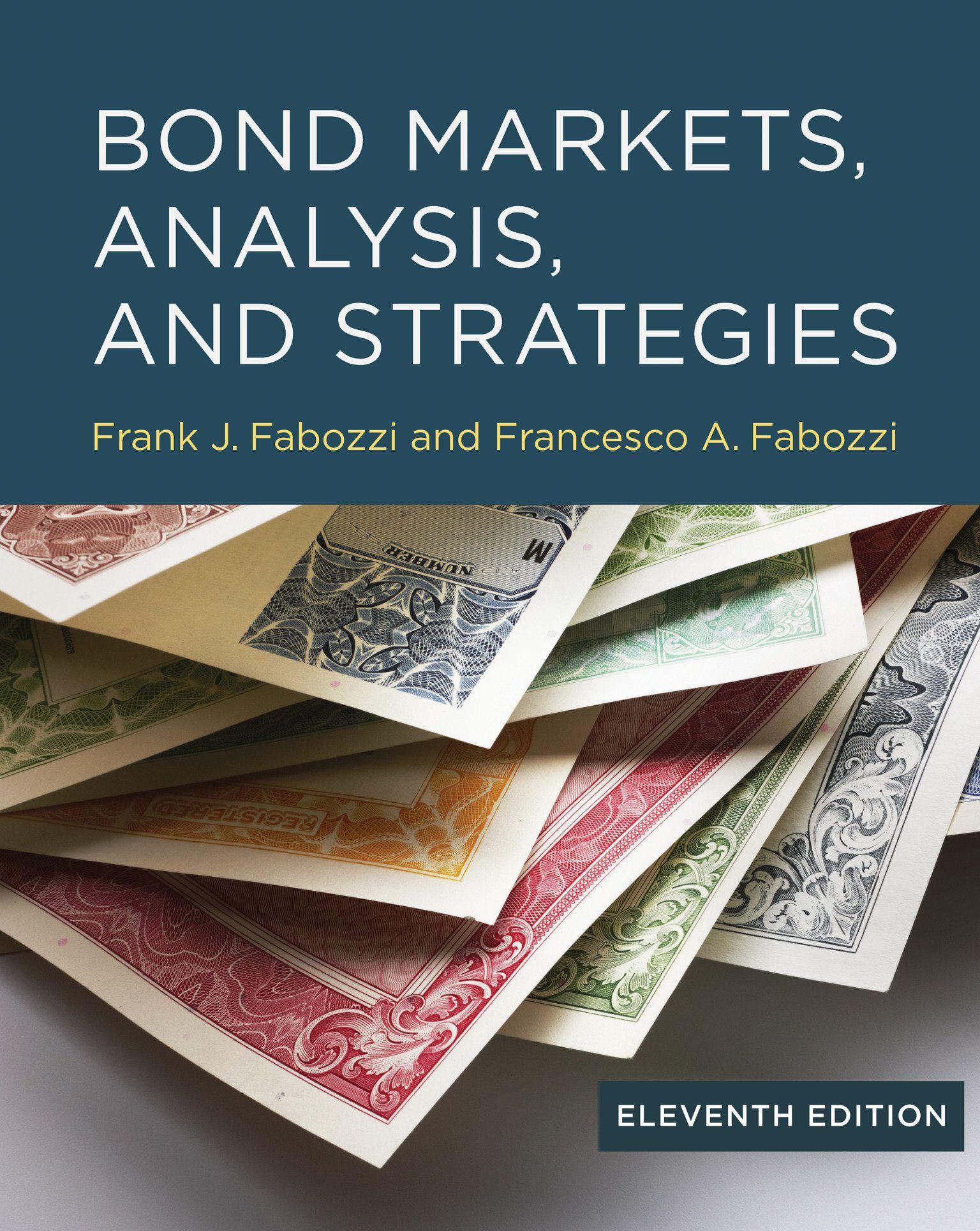 Vorderes Coverbild Bond Markets, Analysis, and Strategies, eleventh edition
