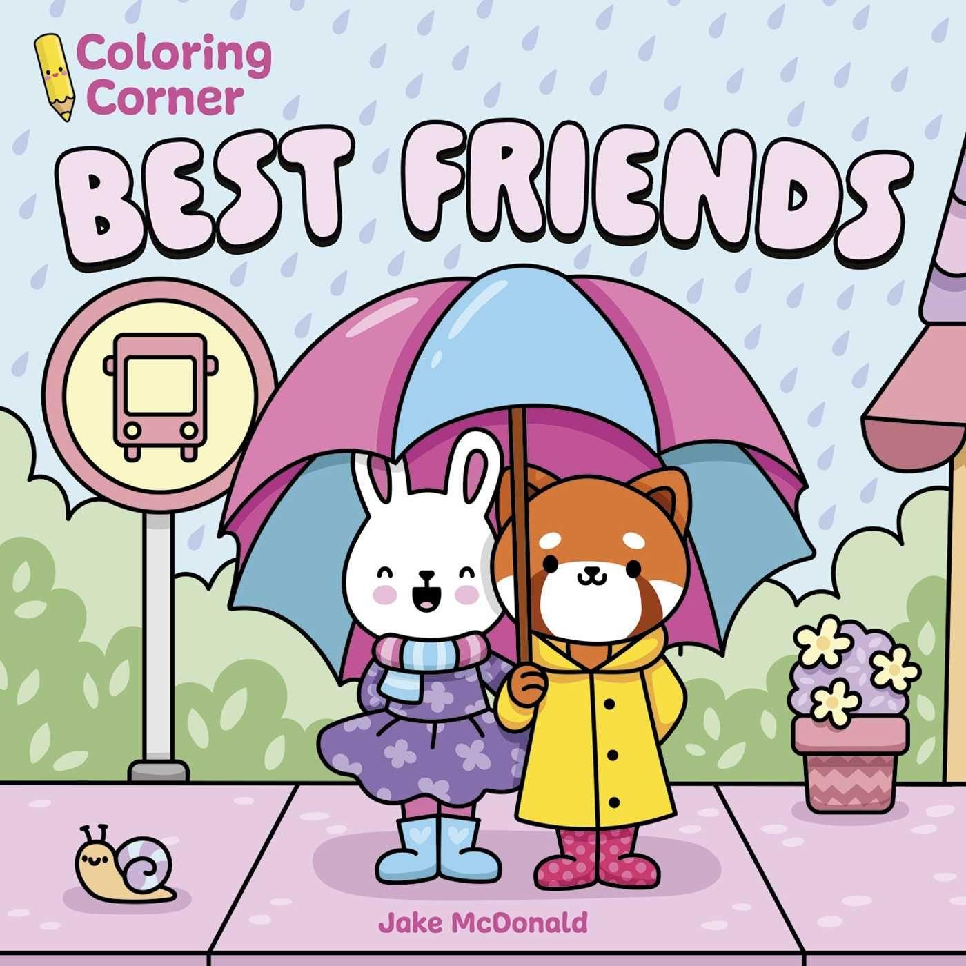 Vorderes Coverbild Coloring Corner: Best Friends