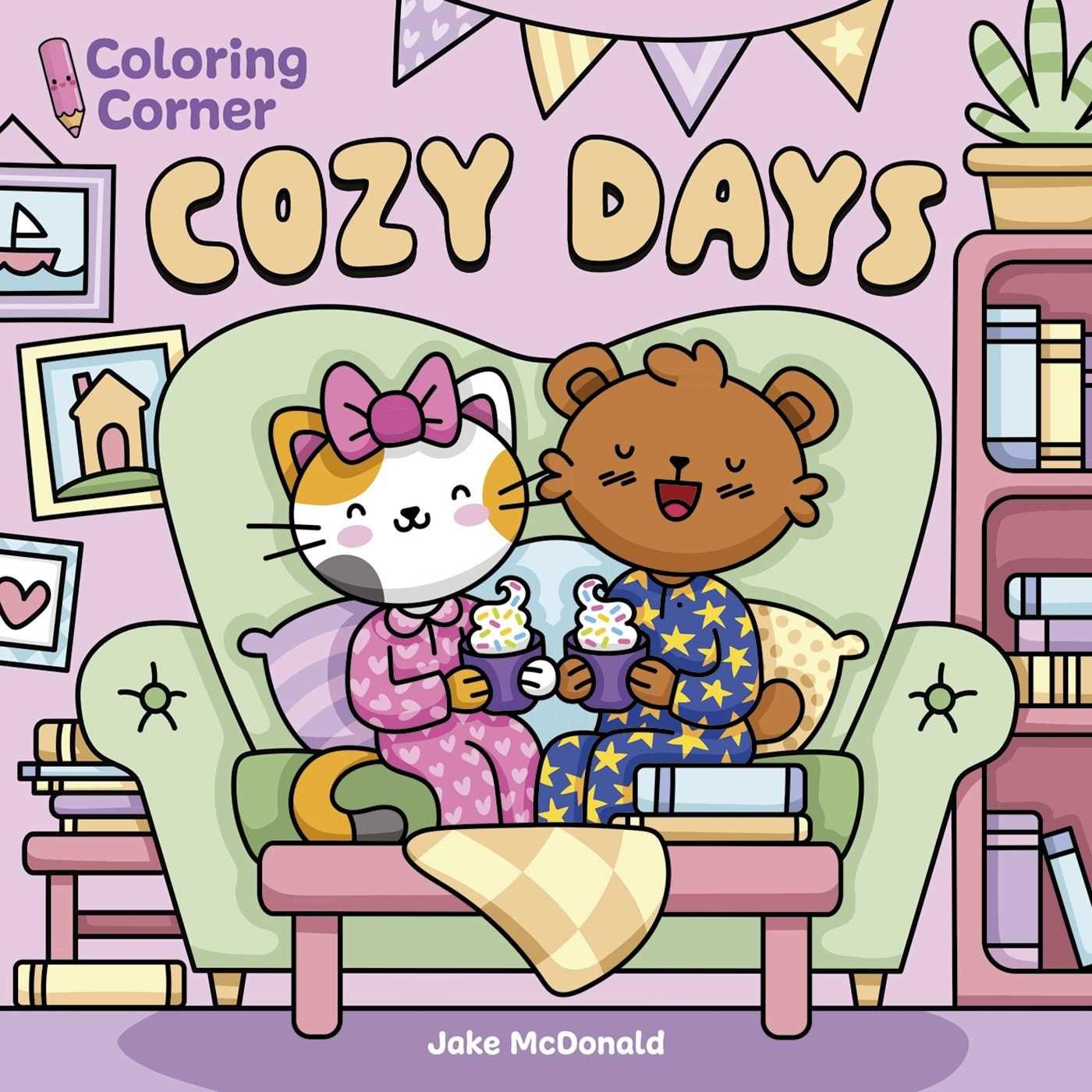 Vorderes Coverbild Coloring Corner: Cozy Days
