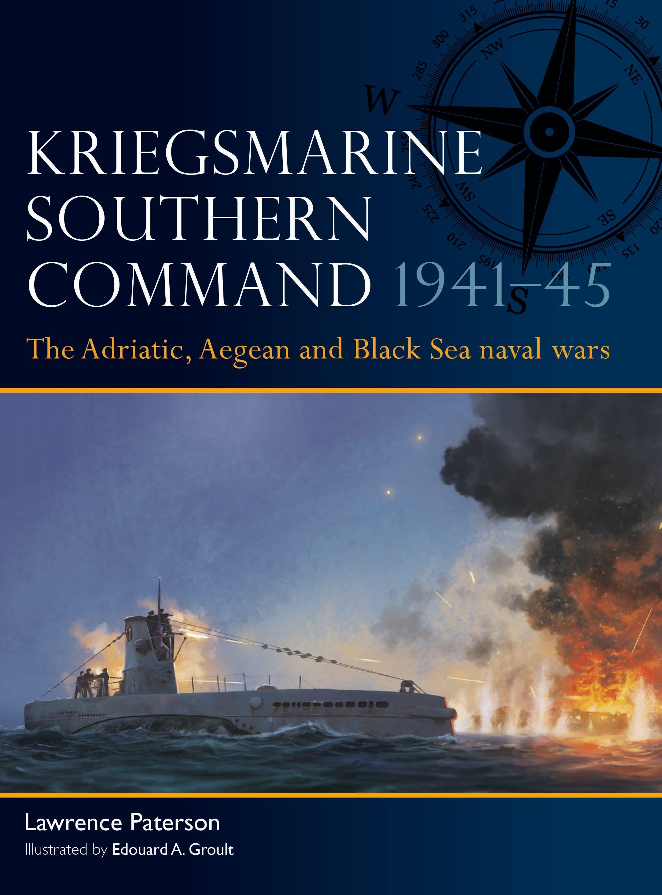 Vorderes Coverbild Kriegsmarine Southern Command 1941-45