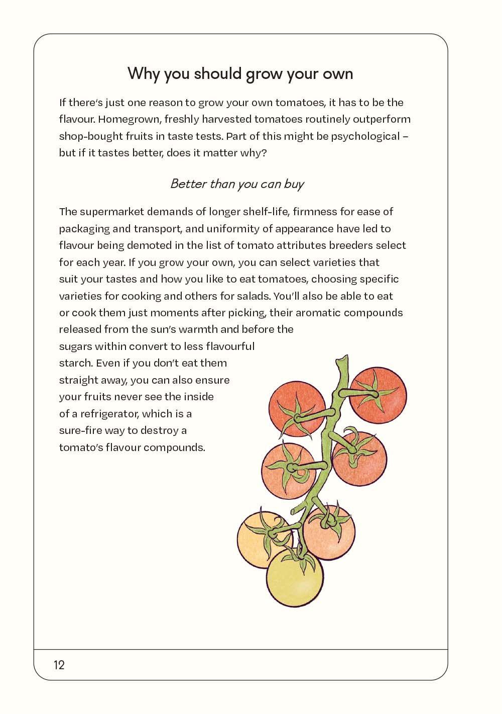 Beispielinhalt (Bild) The Tomato Grower's Handbook