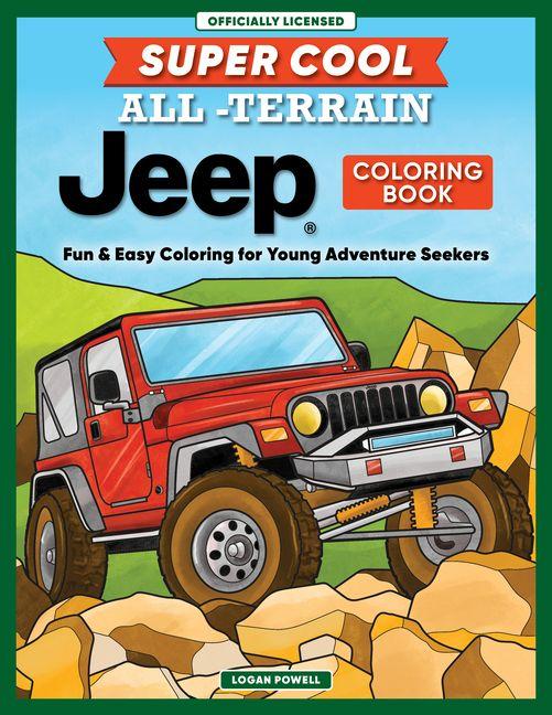 Vorderes Coverbild Super Cool All-Terrain Jeep(r) Coloring Book