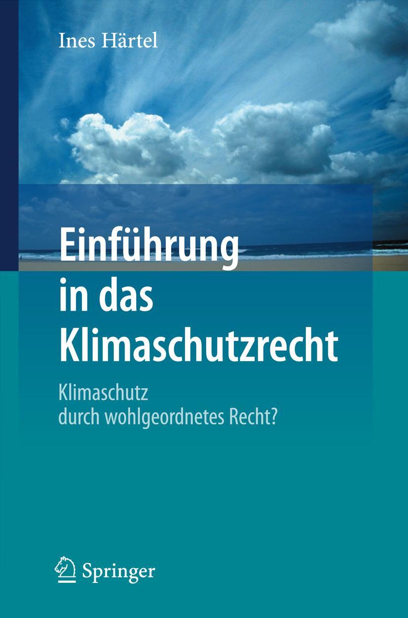 Vorderes Coverbild Einführung in das Klimaschutzrecht