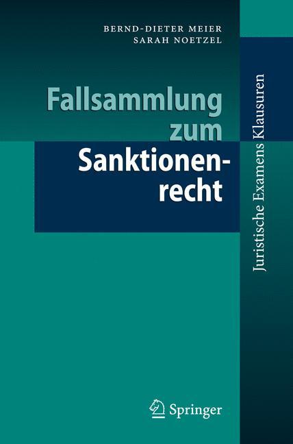 Vorderes Coverbild Fallsammlung zum Sanktionenrecht