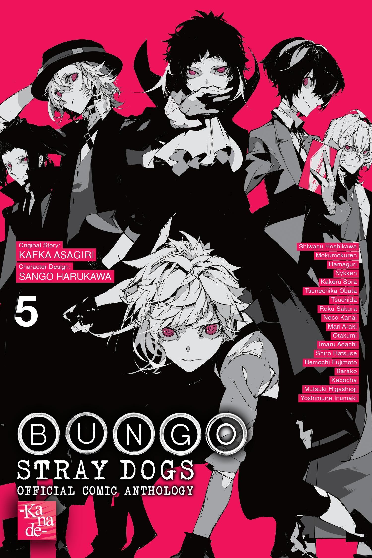 Vorderes Coverbild Bungo Stray Dogs: The Official Comic Anthology, Vol. 5