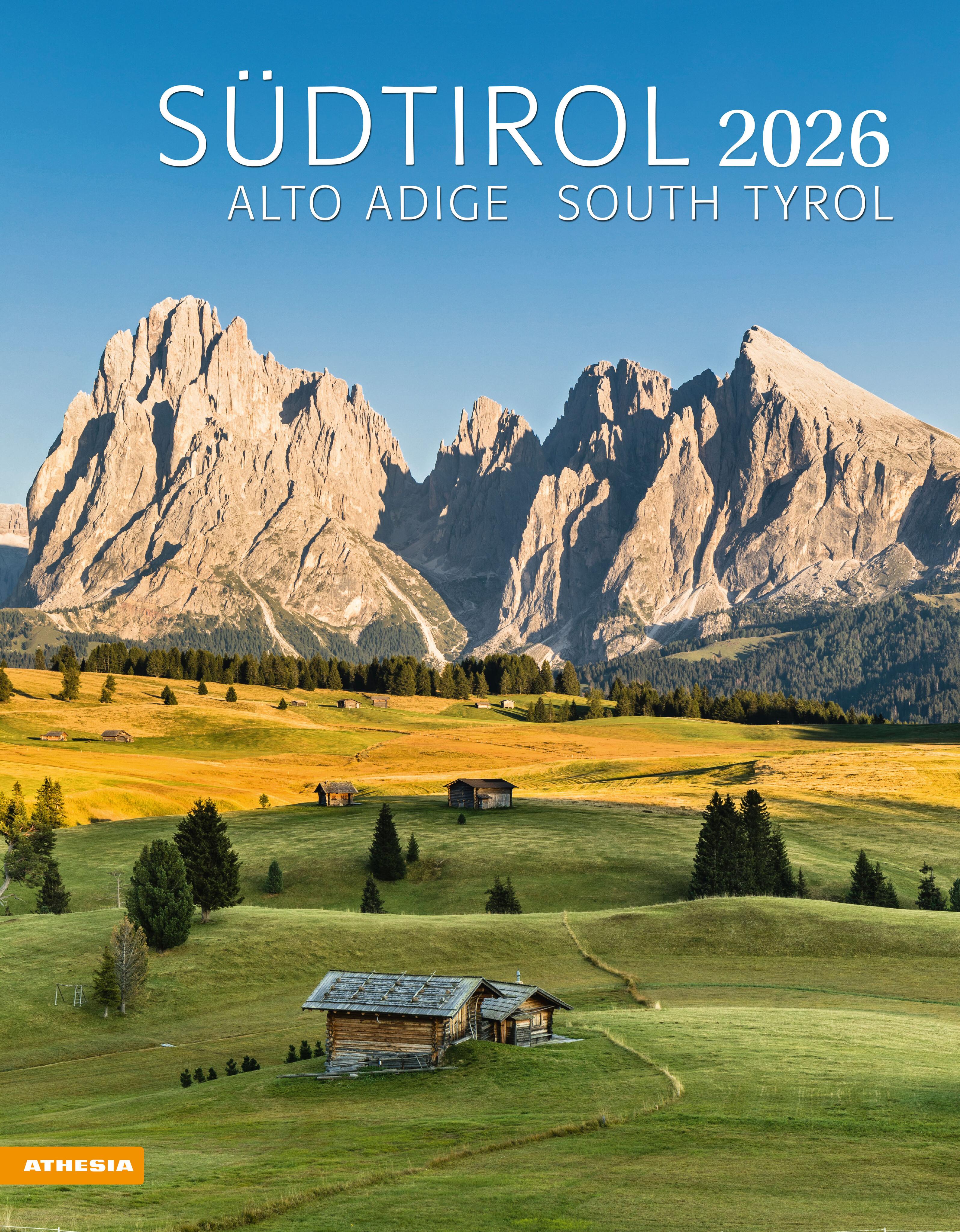 Vorderes Coverbild Südtirol Kalender 2026