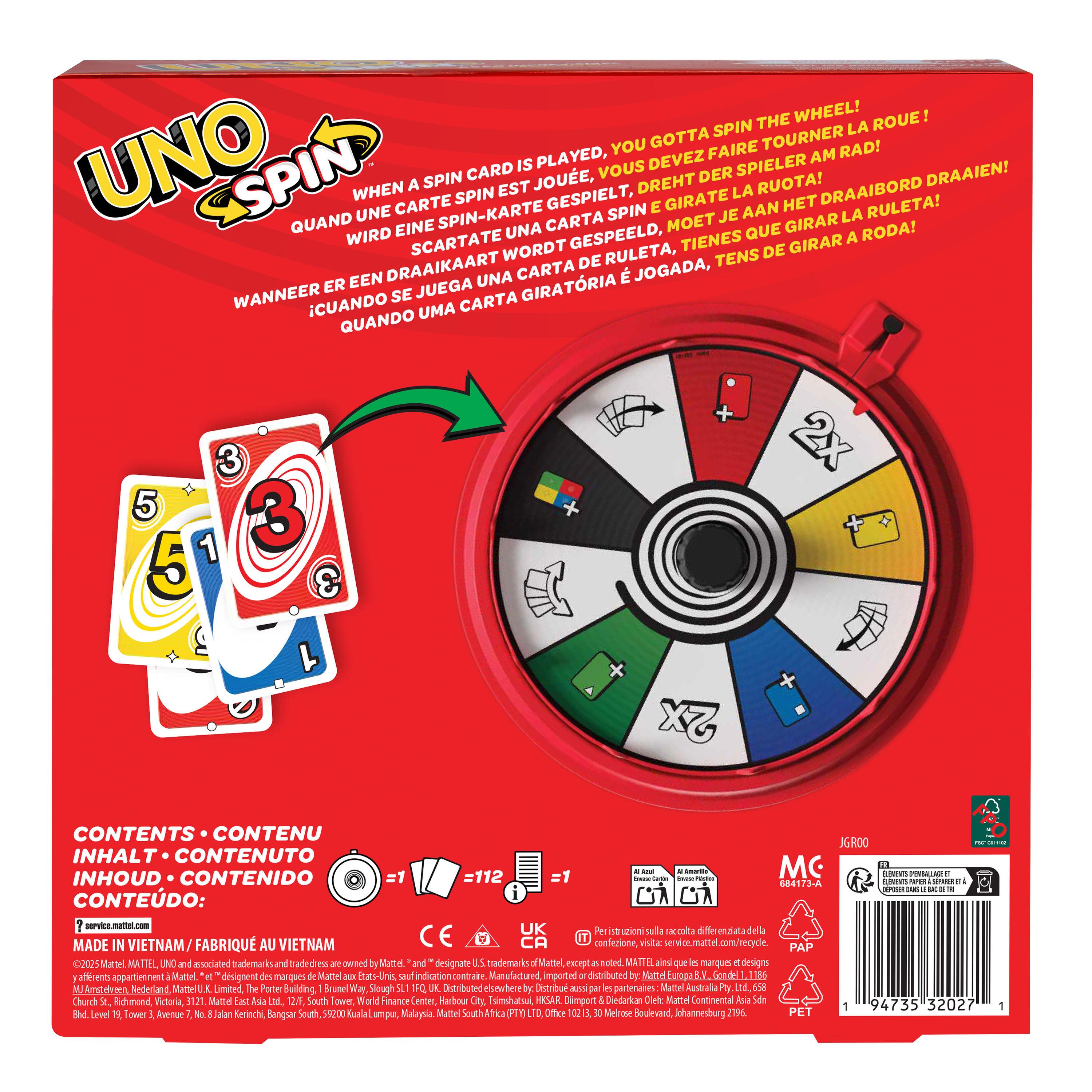 Beispielinhalt (Bild) UNO Spin