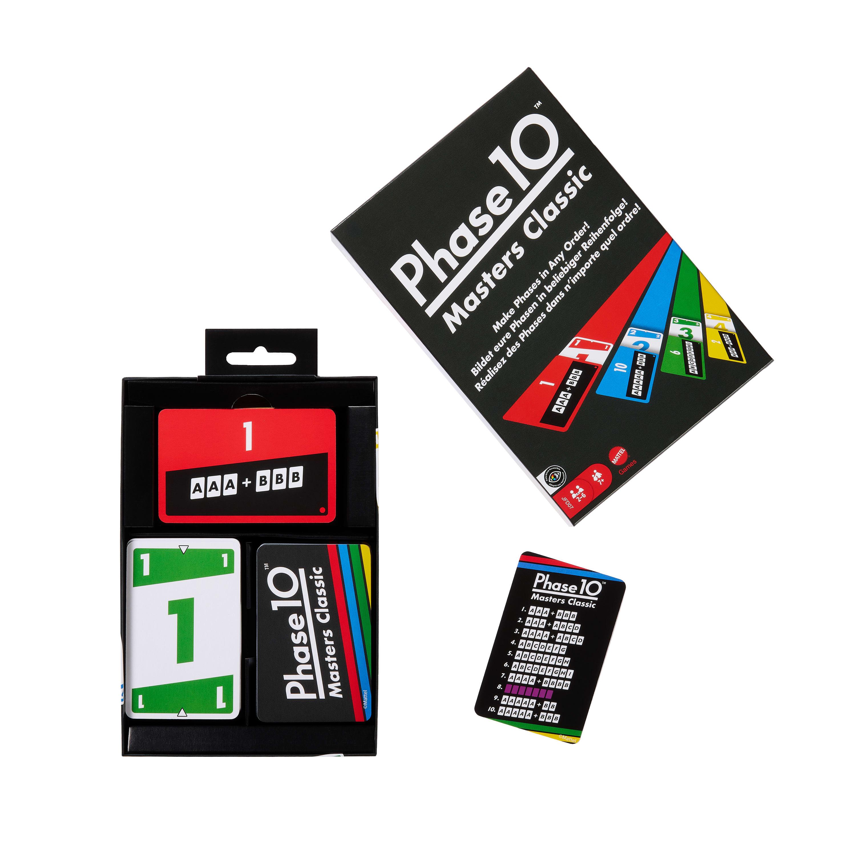 Beispielinhalt (Bild) Phase 10 Masters Classic