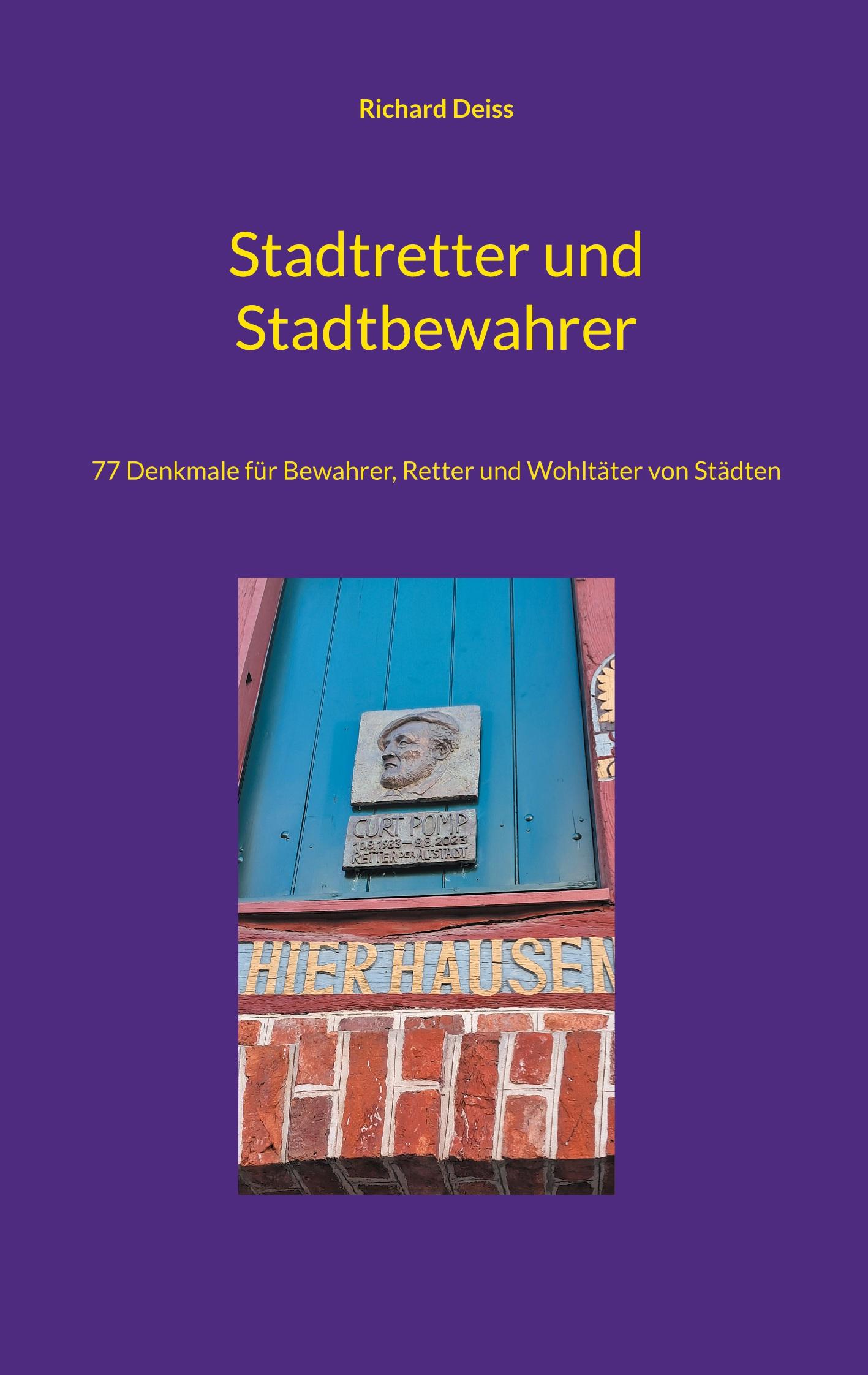 Vorderes Coverbild Stadtretter und Stadtbewahrer
