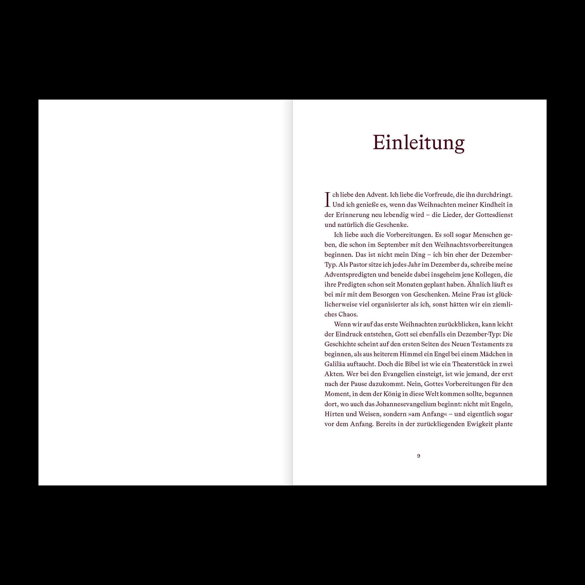 Beispielinhalt (Bild) Freue dich Welt, dein König naht!