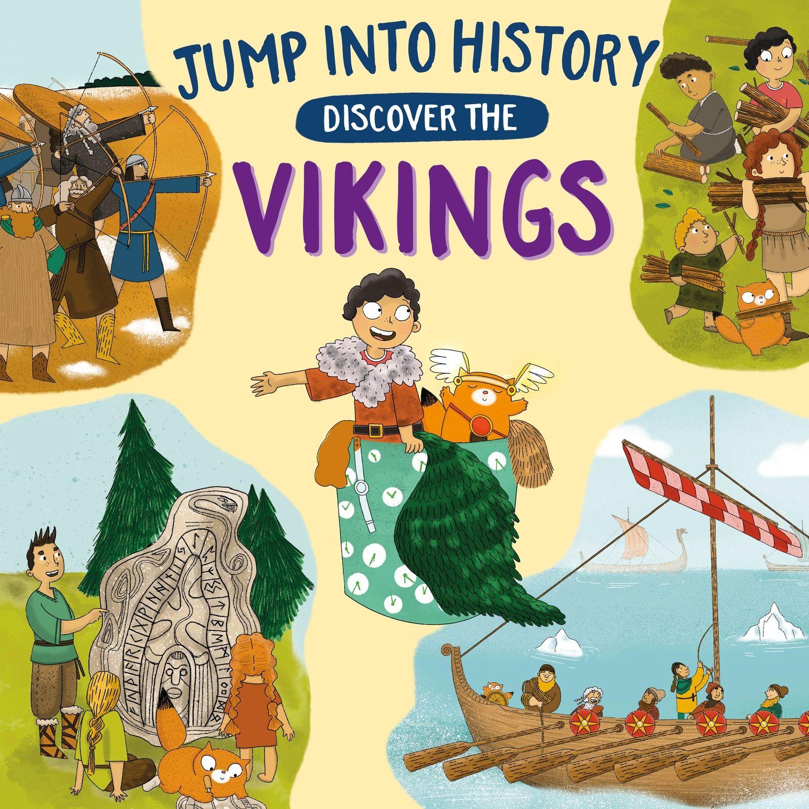 Vorderes Coverbild Jump into History: Discover the Vikings