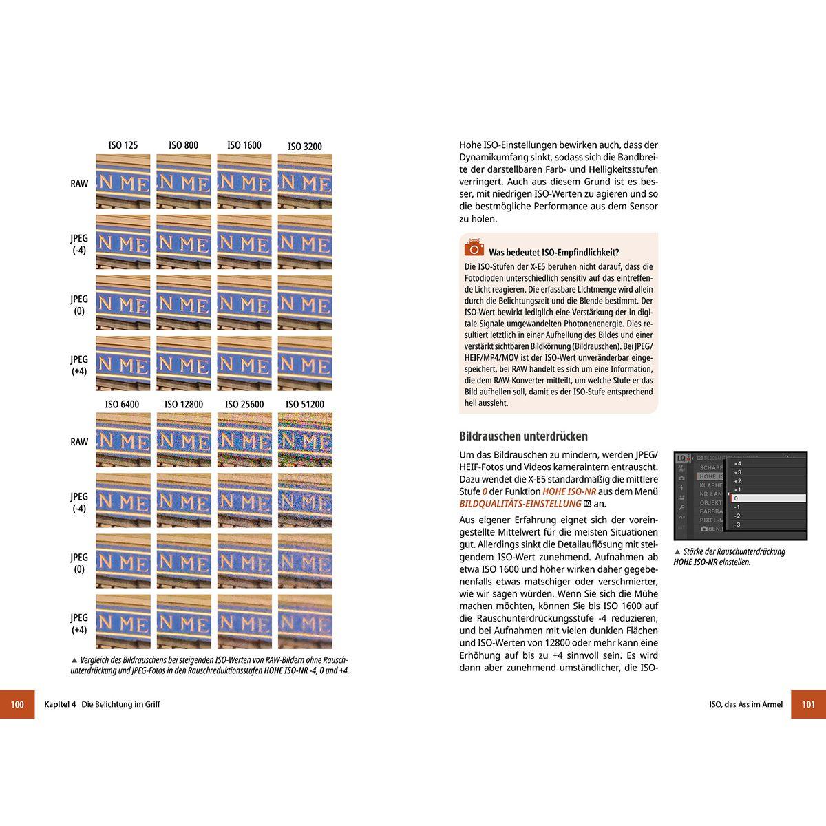 Beispielinhalt (Bild) Fujifilm X-E5 - Das umfangreiche Praxisbuch zu Ihrer Kamera