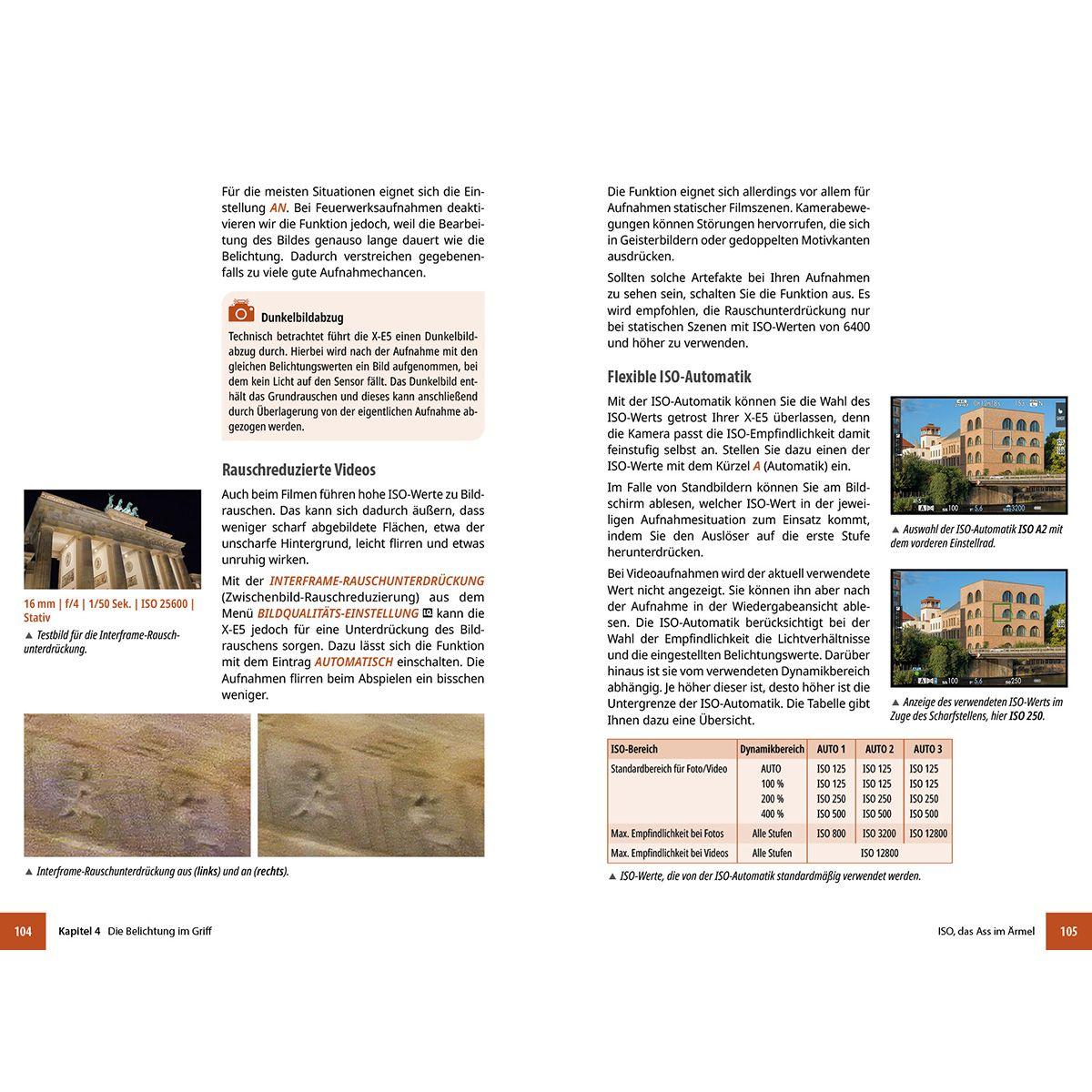 Beispielinhalt (Bild) Fujifilm X-E5 - Das umfangreiche Praxisbuch zu Ihrer Kamera