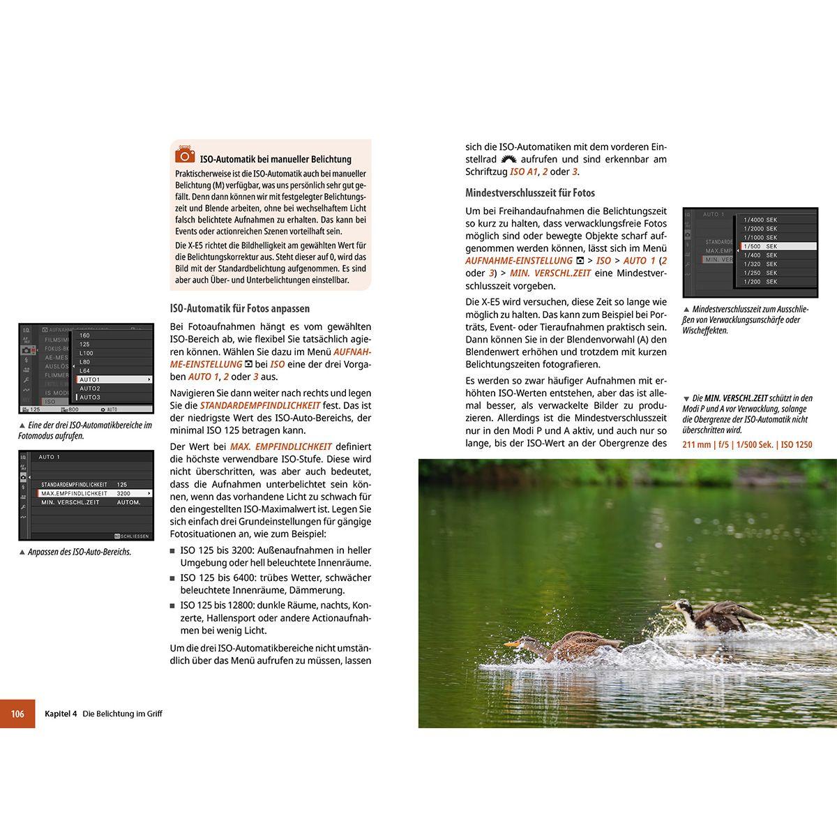 Beispielinhalt (Bild) Fujifilm X-E5 - Das umfangreiche Praxisbuch zu Ihrer Kamera