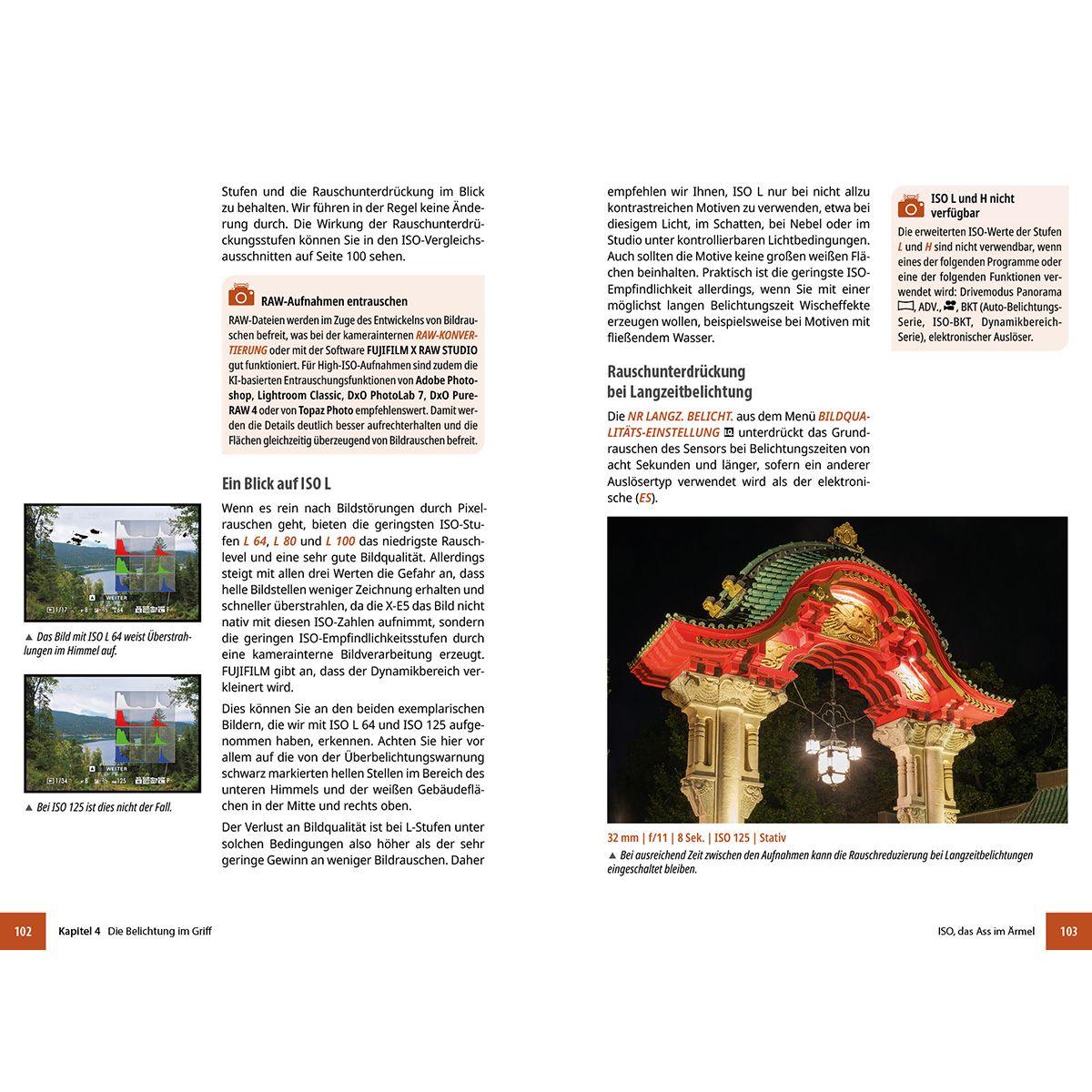 Beispielinhalt (Bild) Fujifilm X-E5 - Das umfangreiche Praxisbuch zu Ihrer Kamera