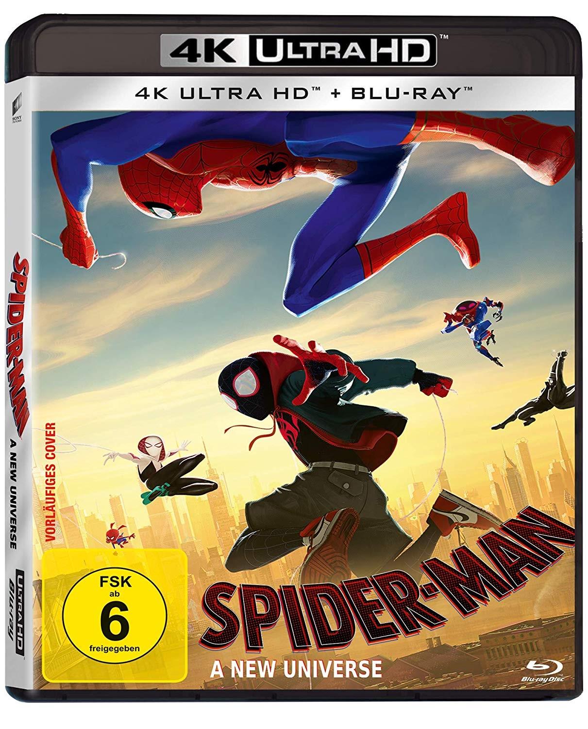 Vorderes Coverbild Spider-Man: A New Universe