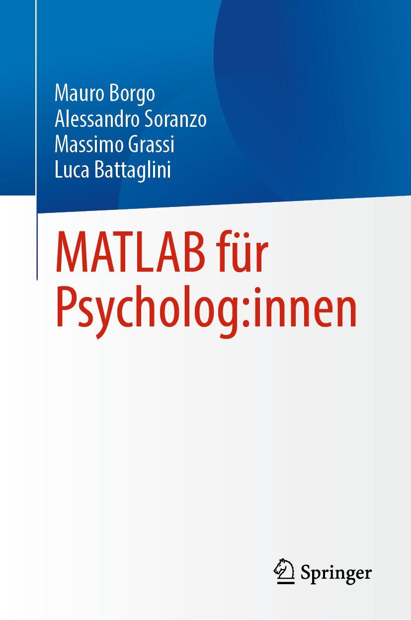 Vorderes Coverbild MATLAB für Psycholog:innen