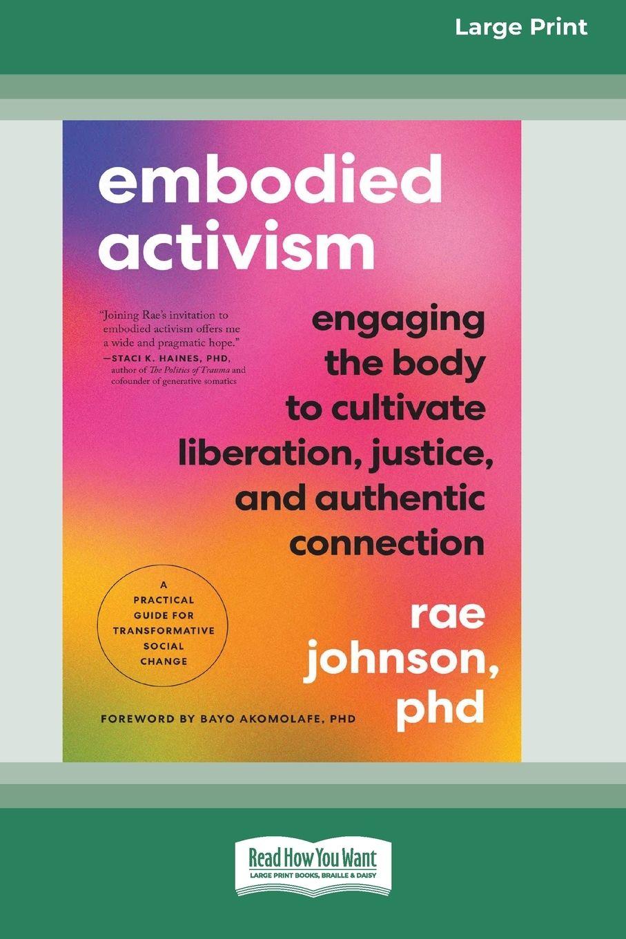 Vorderes Coverbild Embodied Activism