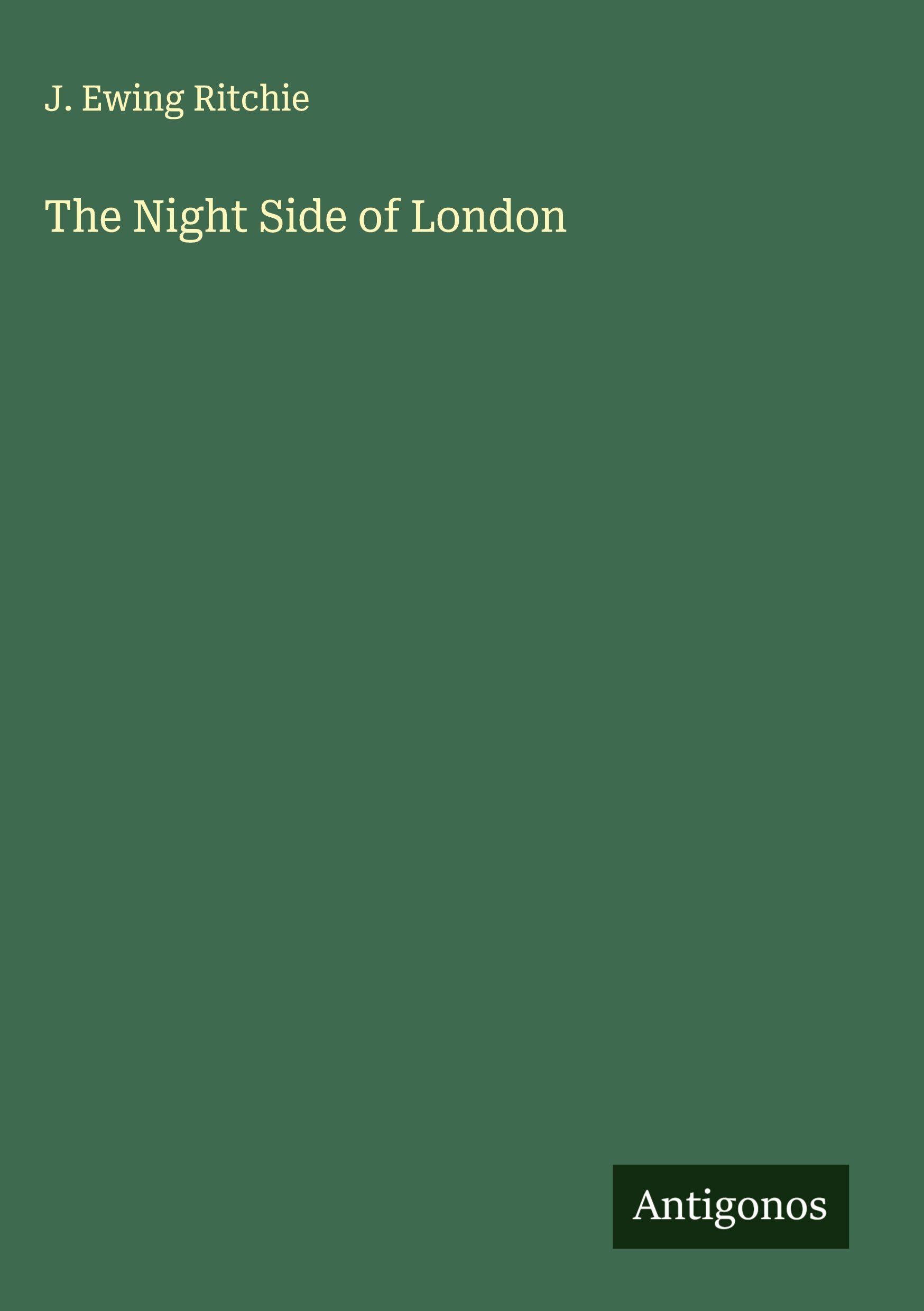 Vorderes Coverbild The Night Side of London
